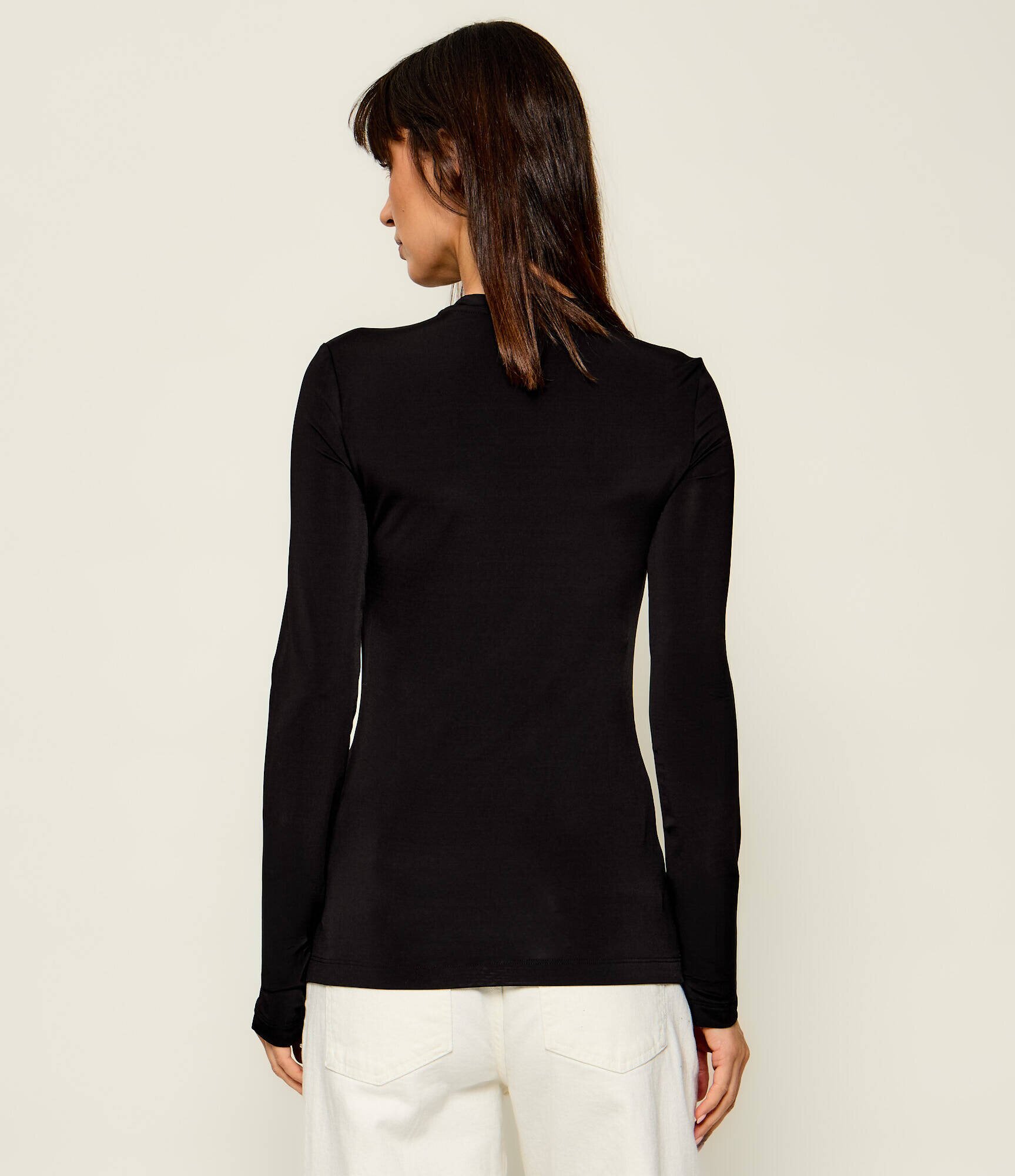 OFF-WHITE Bluză Off Stamp Sec Skin | Slim Fit