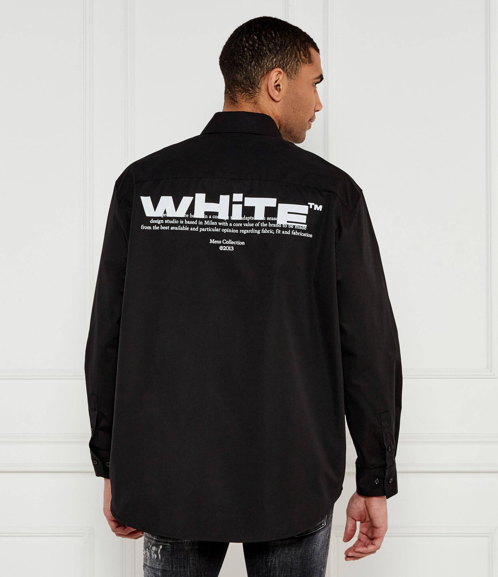 OFF-WHITE Cămașă OFF SHARED | Loose fit