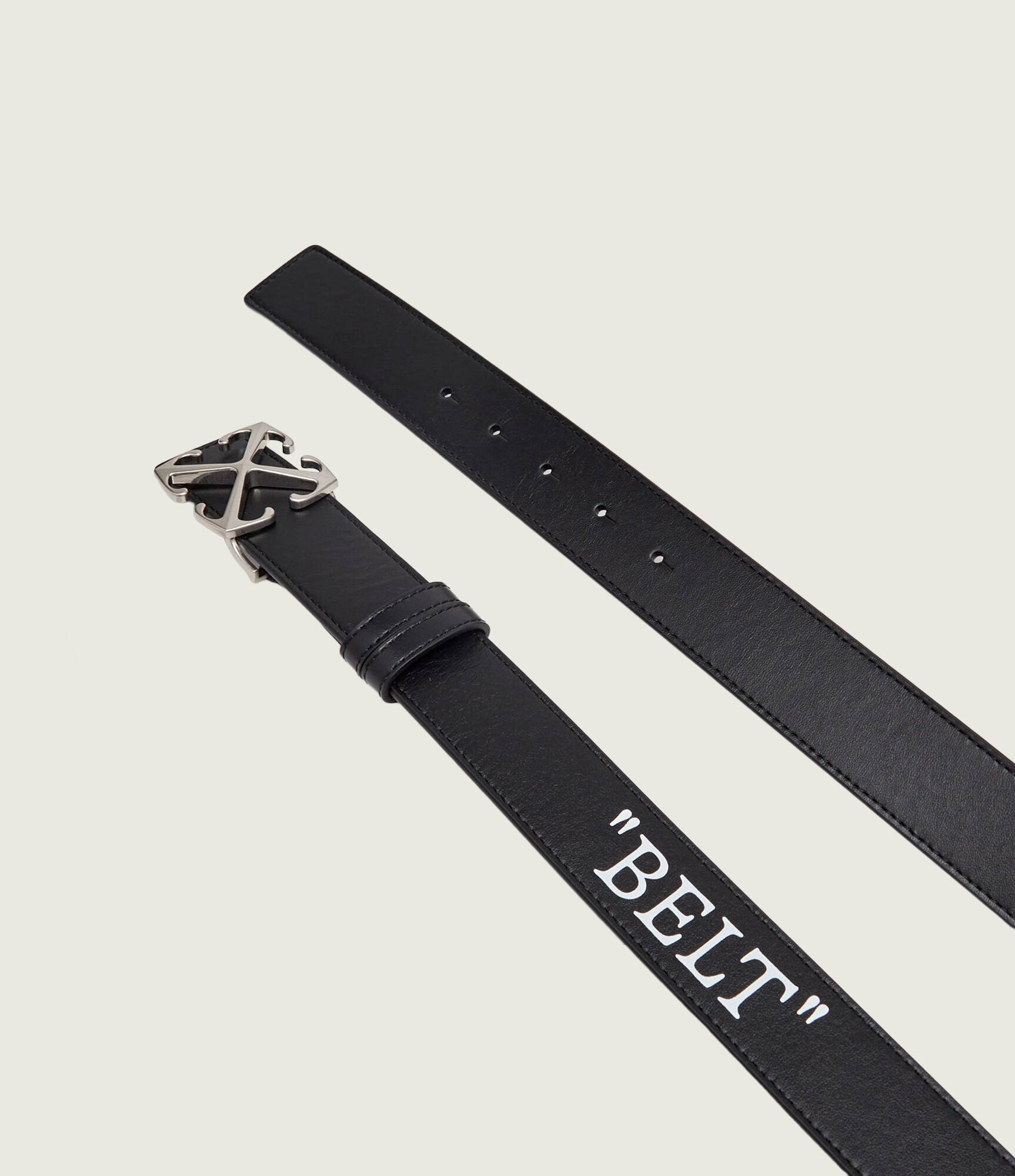 OFF-WHITE Curea de piele ARROW