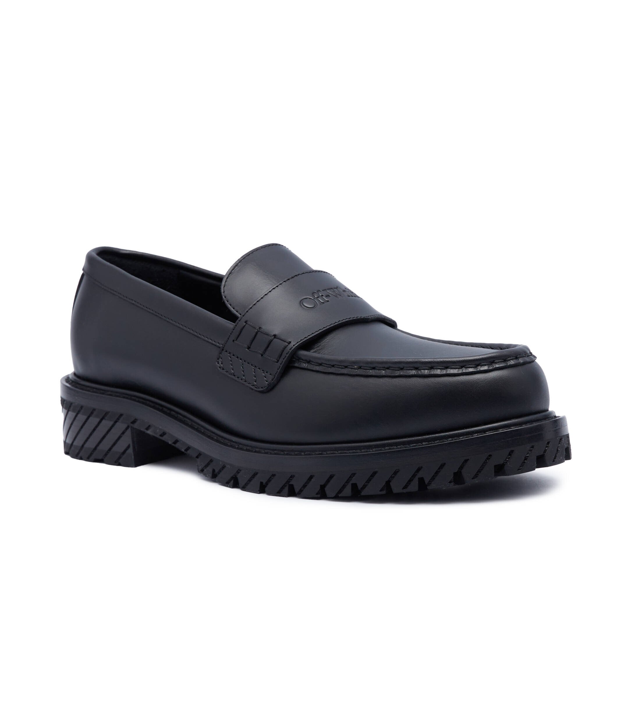 OFF-WHITE De piele pantofi loafer