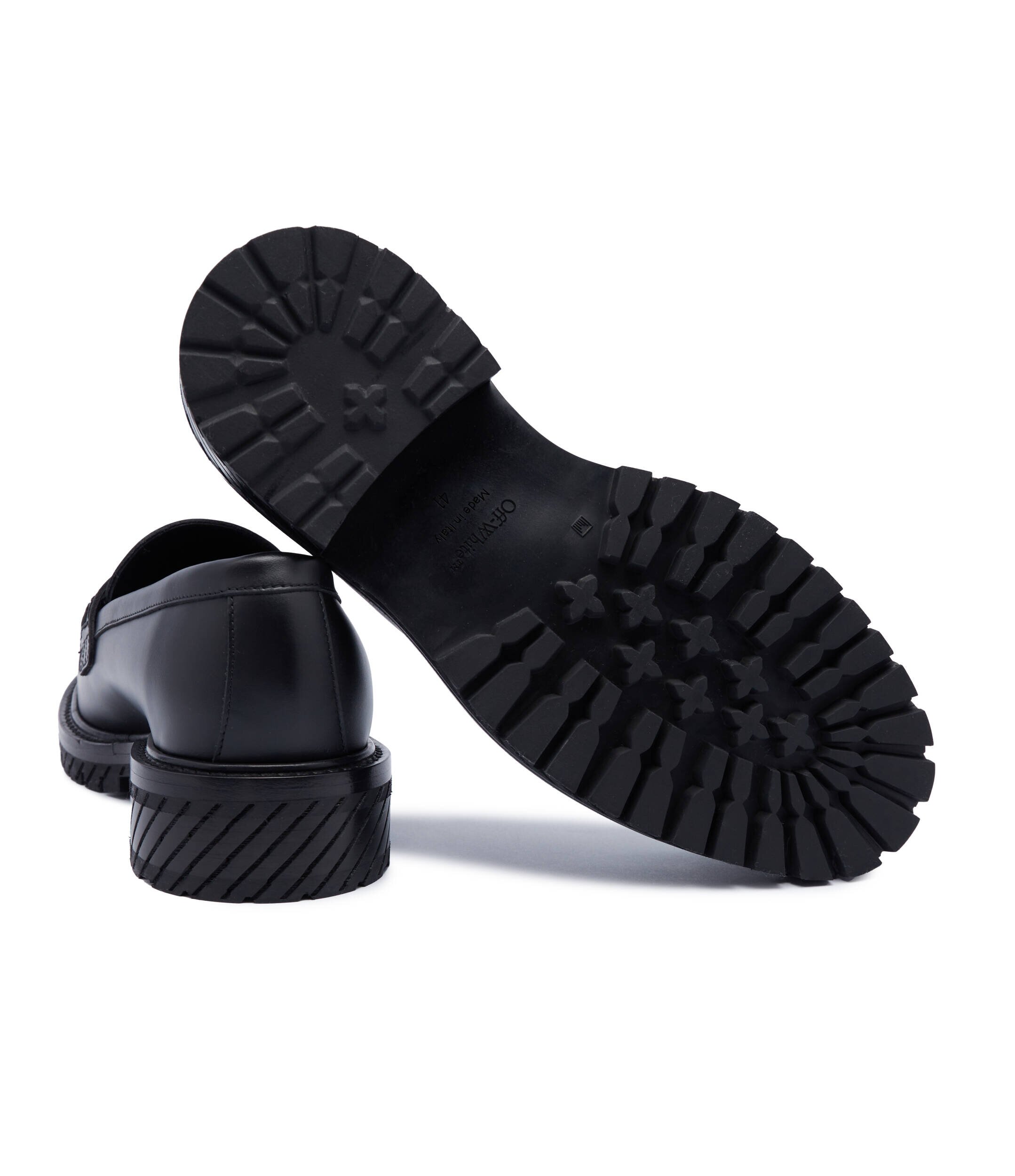 OFF-WHITE De piele pantofi loafer