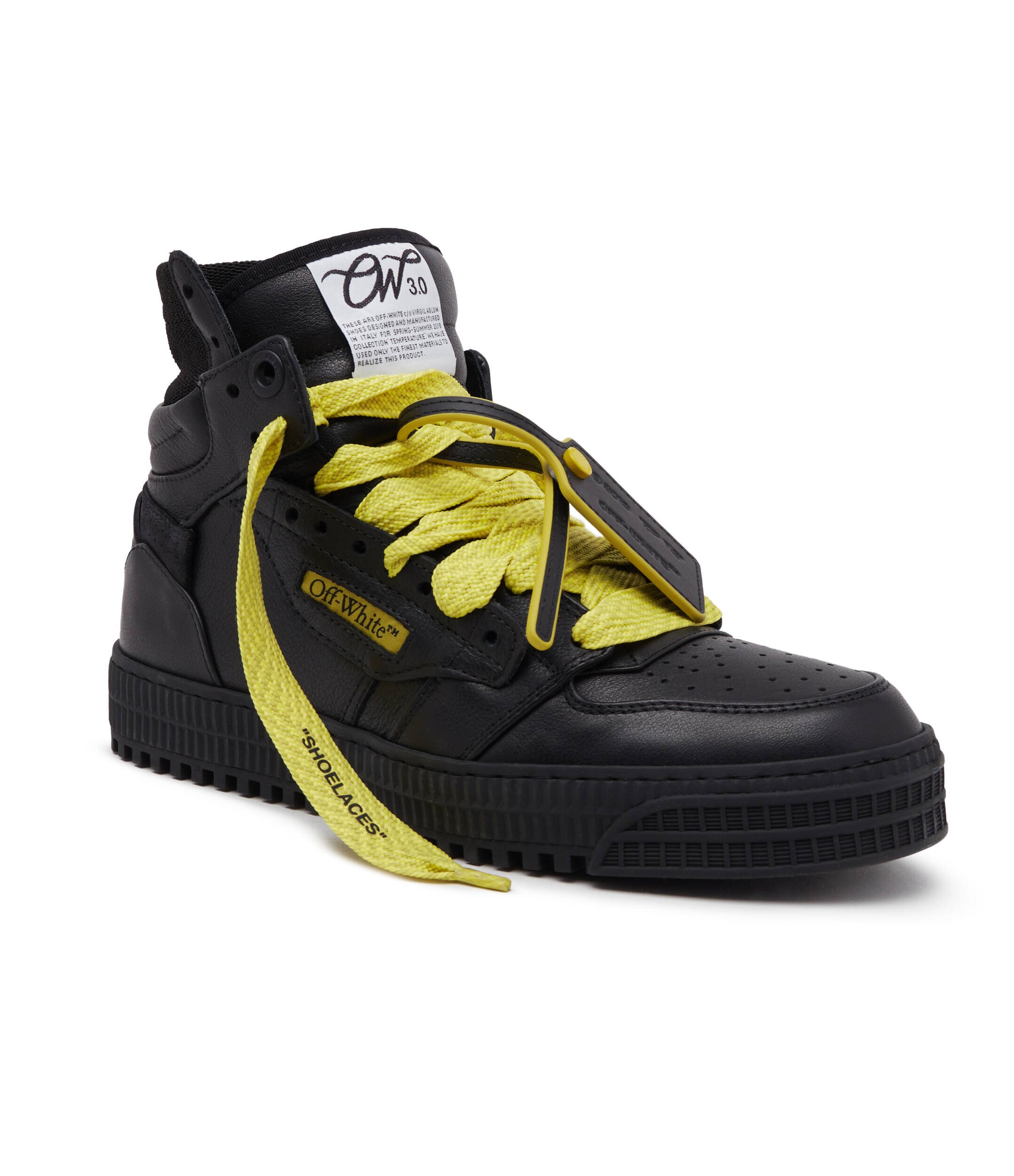 OFF-WHITE De piele sneakers