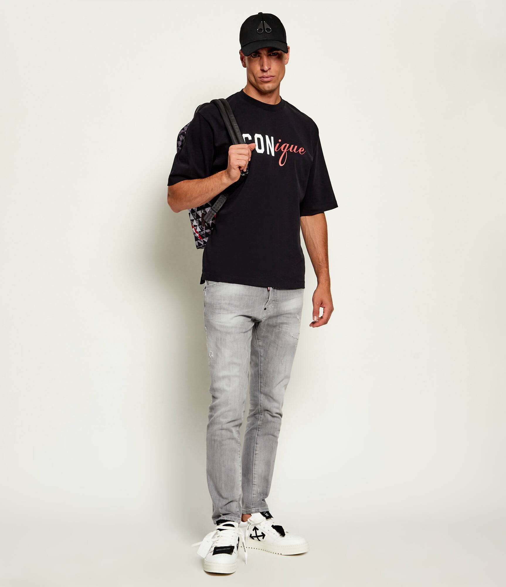 OFF-WHITE De piele sneakers LOW TOP 3.0 OFF COURT