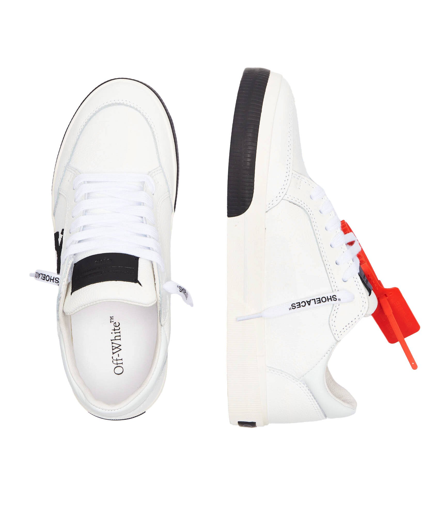 OFF-WHITE De piele sneakers NEW LOW VULCANIZED