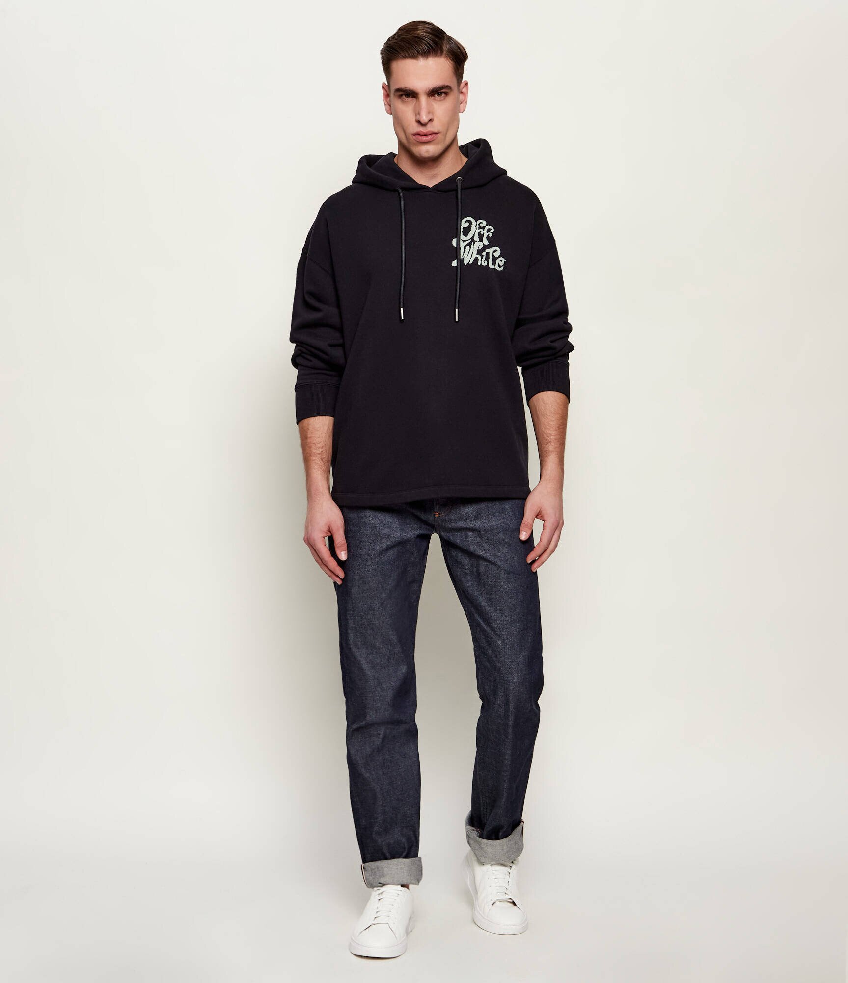 OFF-WHITE Hanorac GRASS INK | Relaxed fit