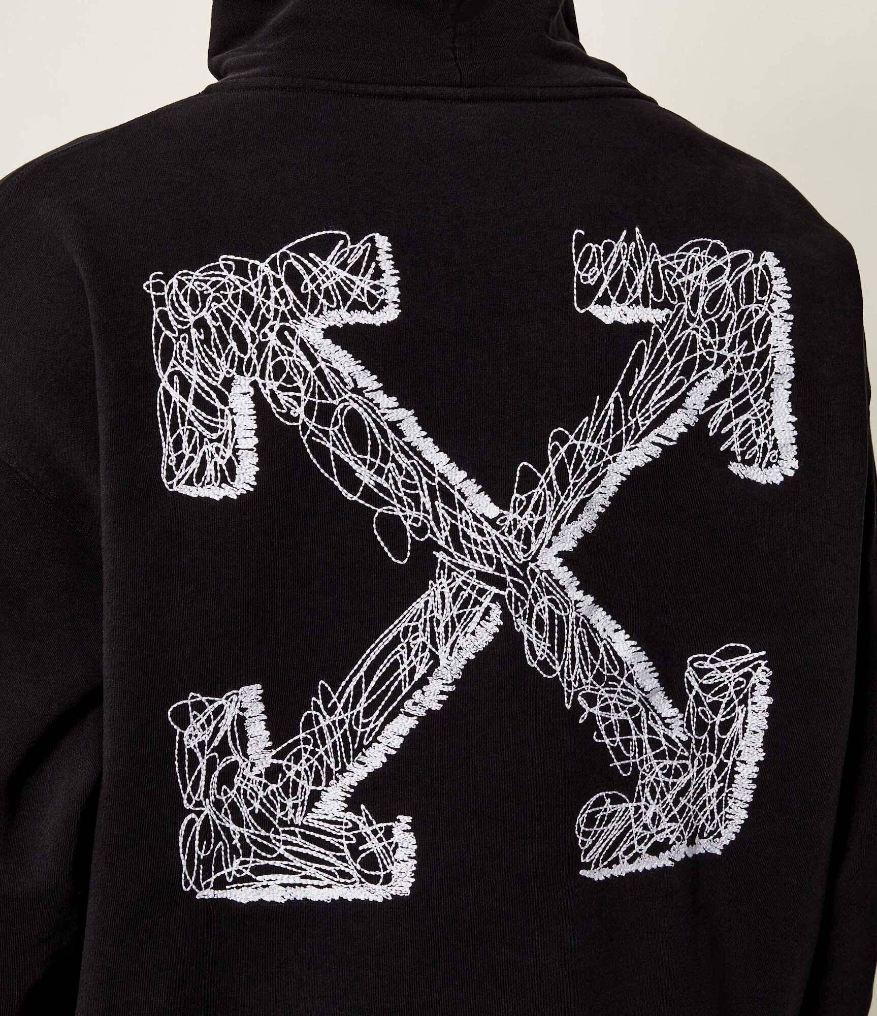 OFF-WHITE Hanorac SCRIBBLE ARR | Loose fit