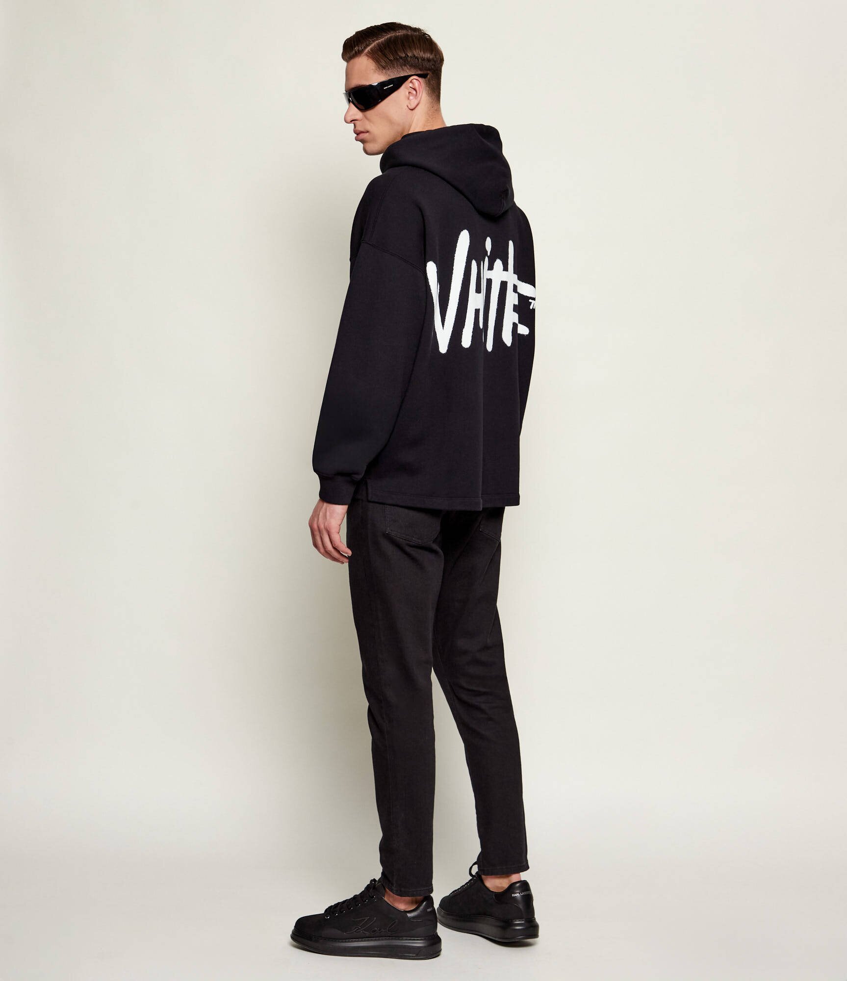 OFF-WHITE Hanorac Spray Logo | Loose fit