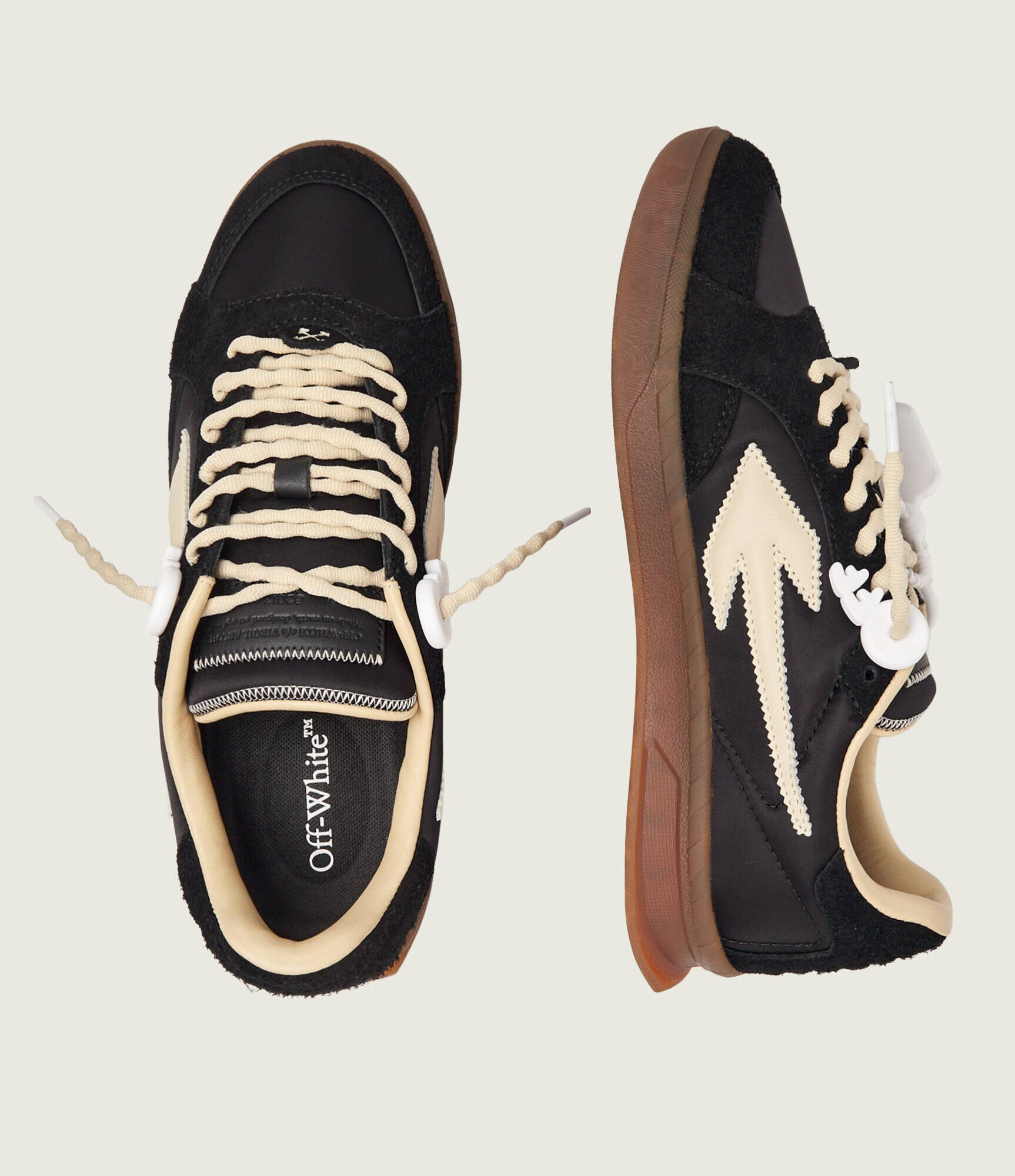 OFF-WHITE Sneakers M-End Of Play | piele întoarsă