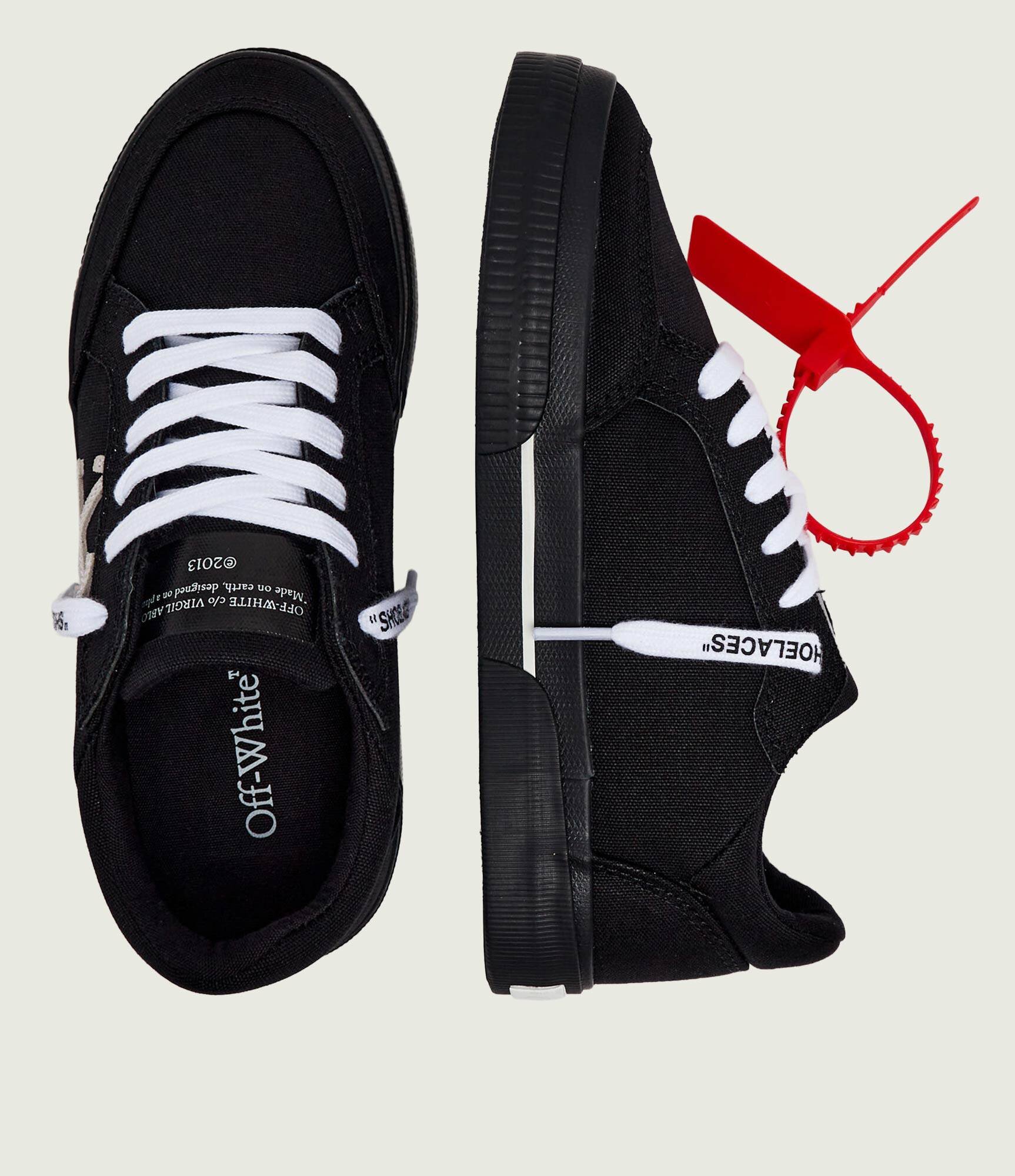OFF-WHITE Teniși cu adaos de piele