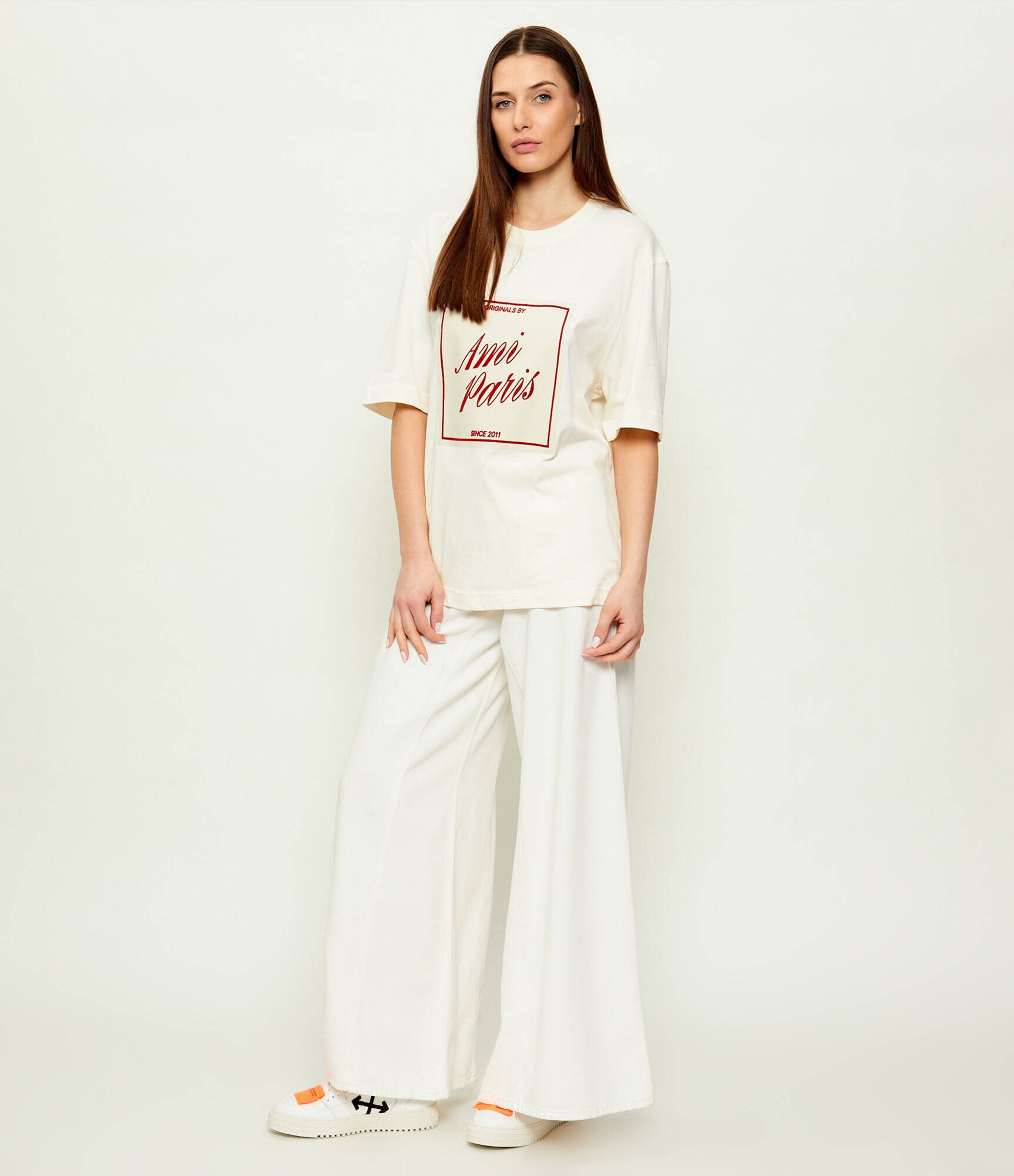 OFF-WHITE Teniși din piele 3.0 Court Low top