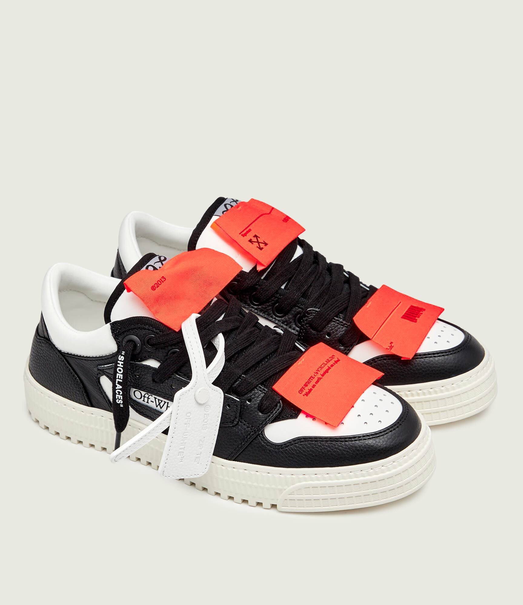 OFF-WHITE Teniși din piele M-Low top 3.0 Off Court
