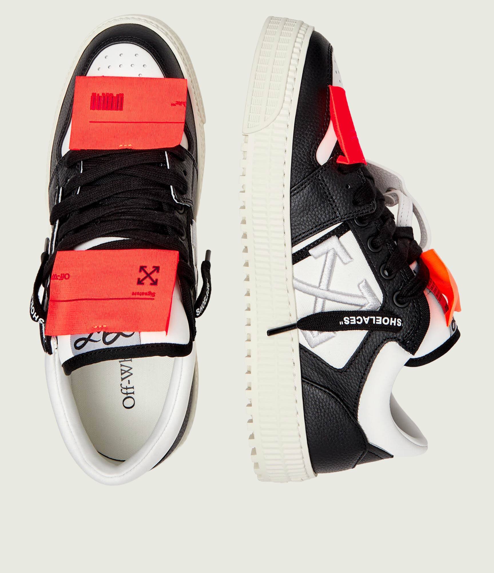 OFF-WHITE Teniși din piele M-Low top 3.0 Off Court