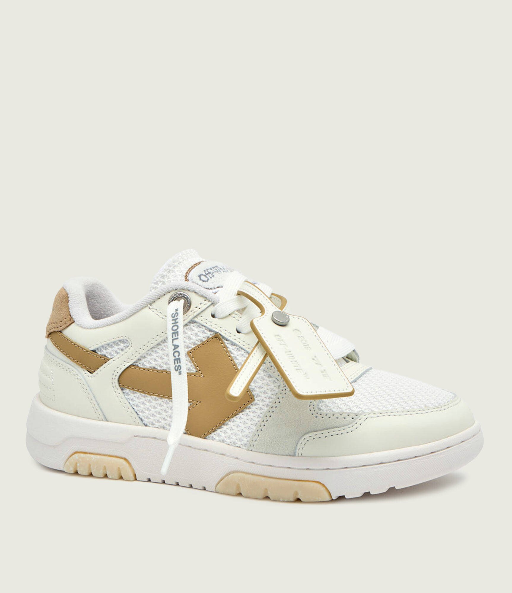 OFF-WHITE Teniși din piele SLIM OUT OF OFFICE