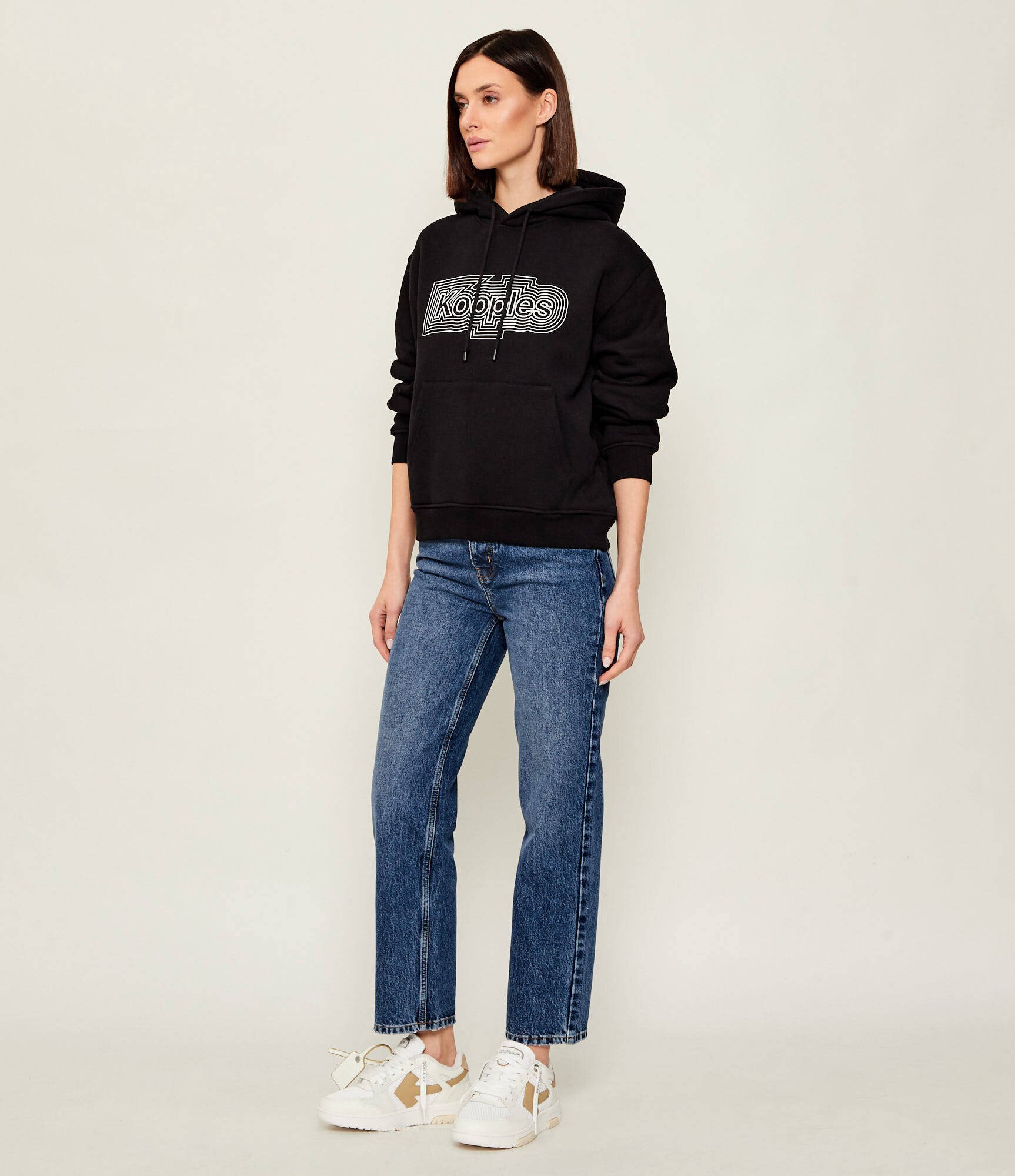 OFF-WHITE Teniși din piele SLIM OUT OF OFFICE