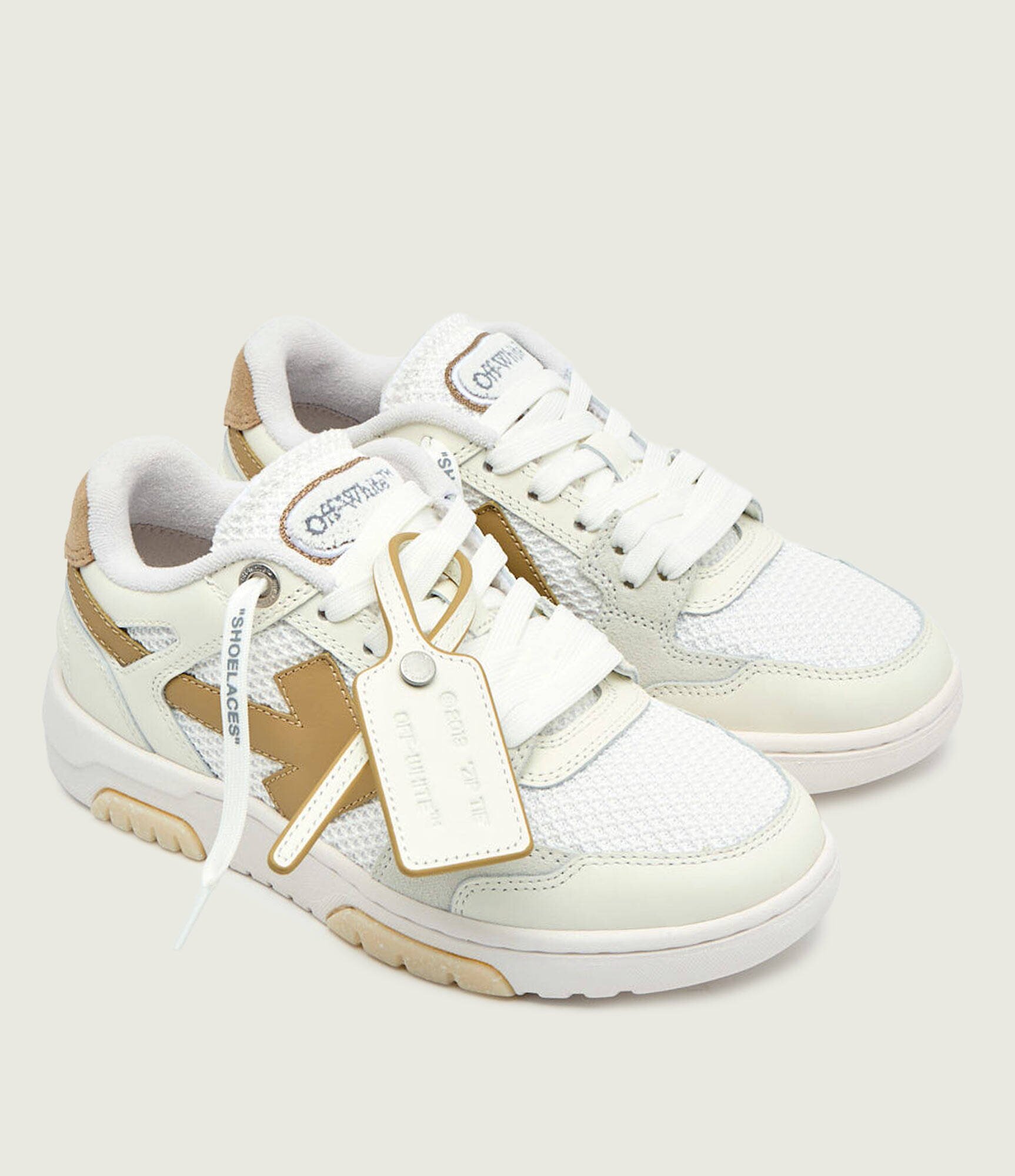 OFF-WHITE Teniși din piele SLIM OUT OF OFFICE