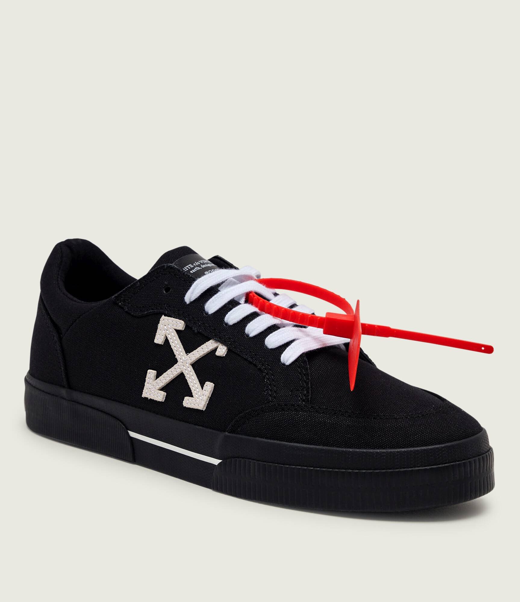 OFF-WHITE Teniși M-VULC LOW cu adaos de piele