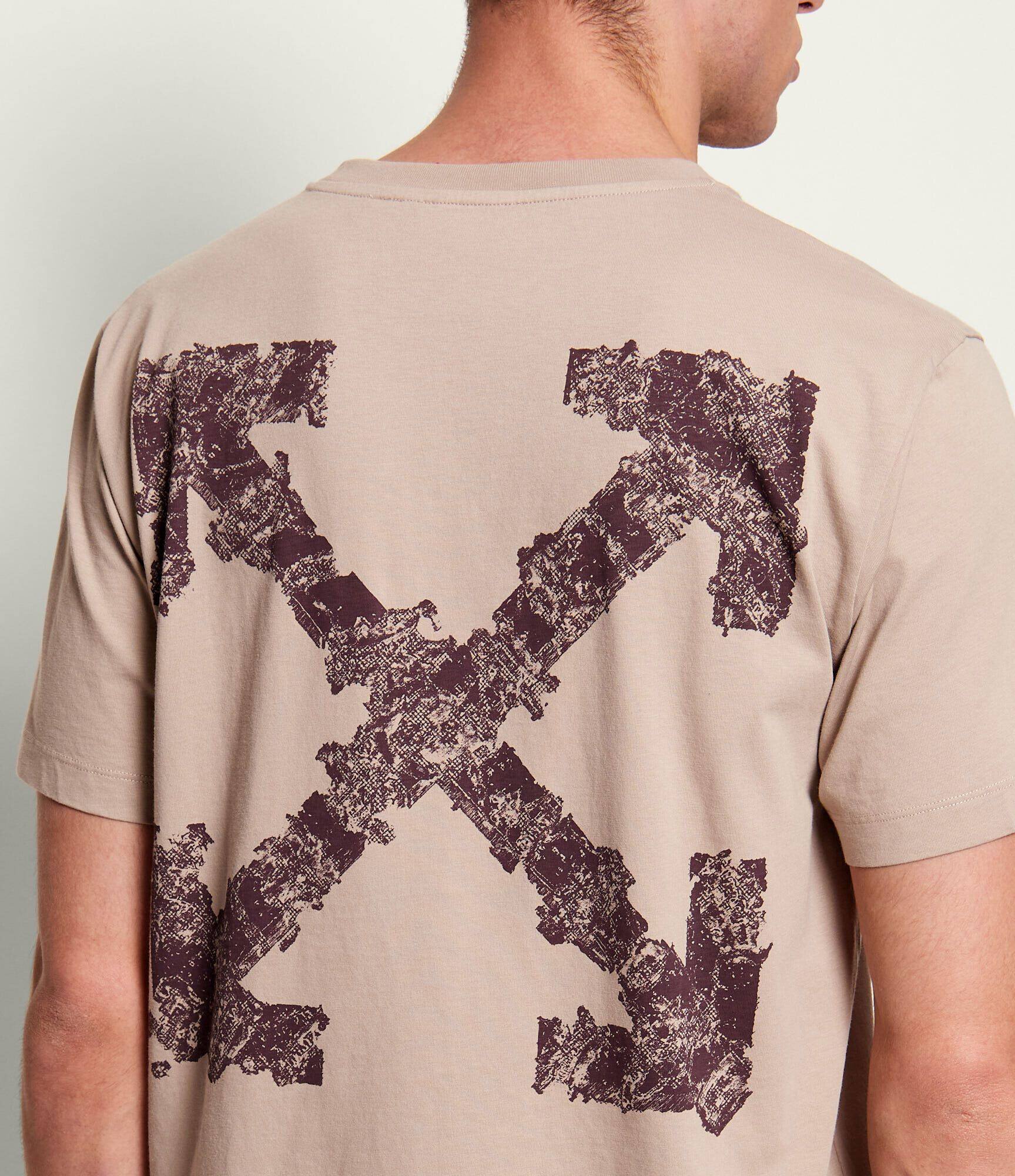 OFF-WHITE Tricou HERALDIC TRESHOLD ARROWS | Slim Fit