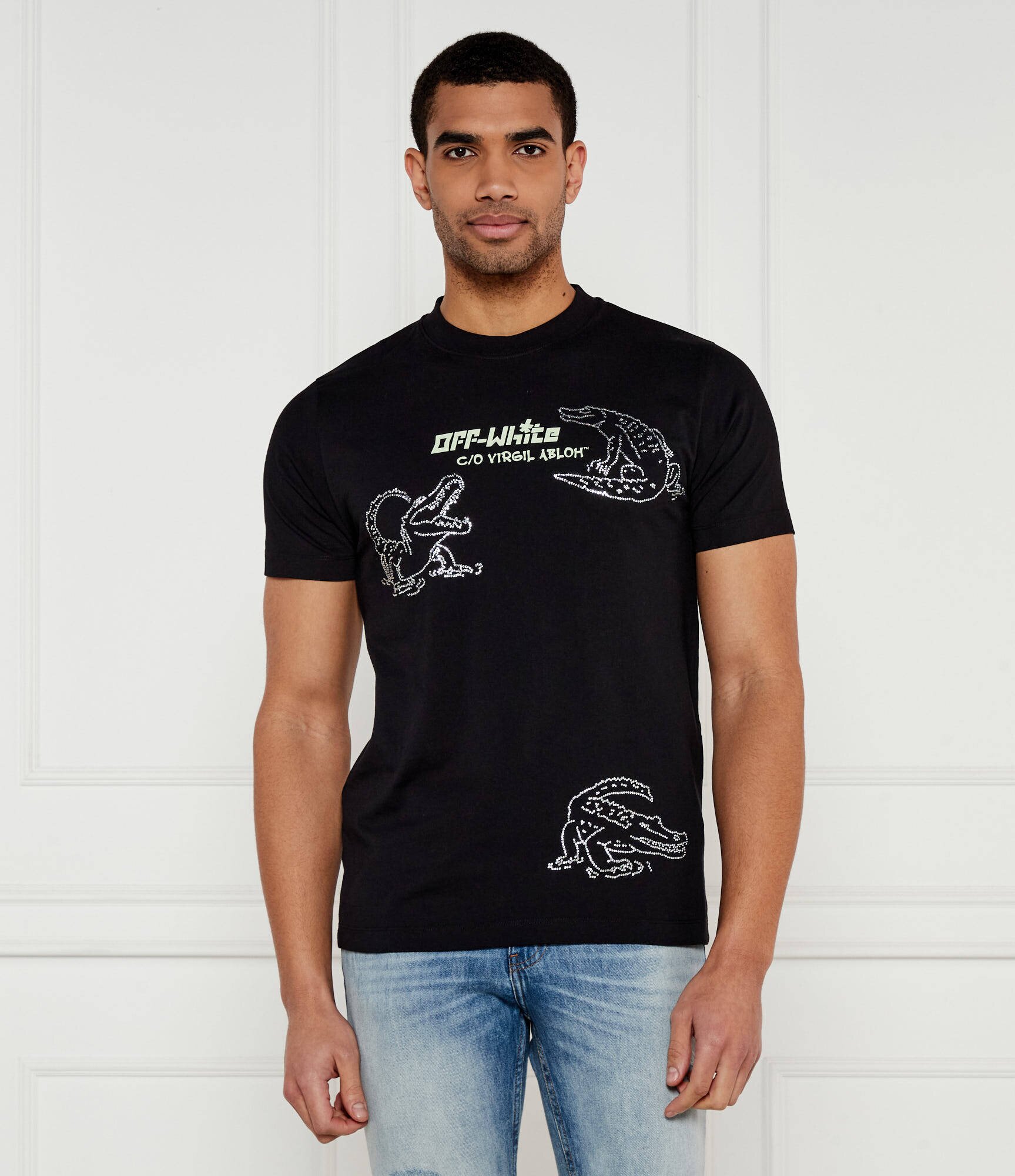 OFF-WHITE Tricou Paradis | Slim Fit
