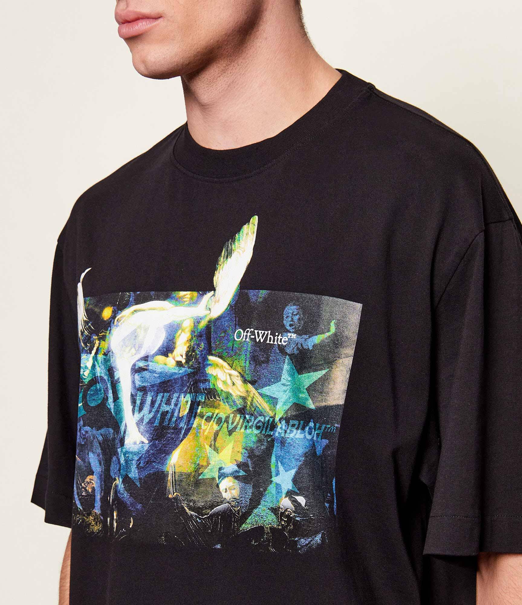 OFF-WHITE Tricou REVE CARAVAGGIO | Relaxed fit