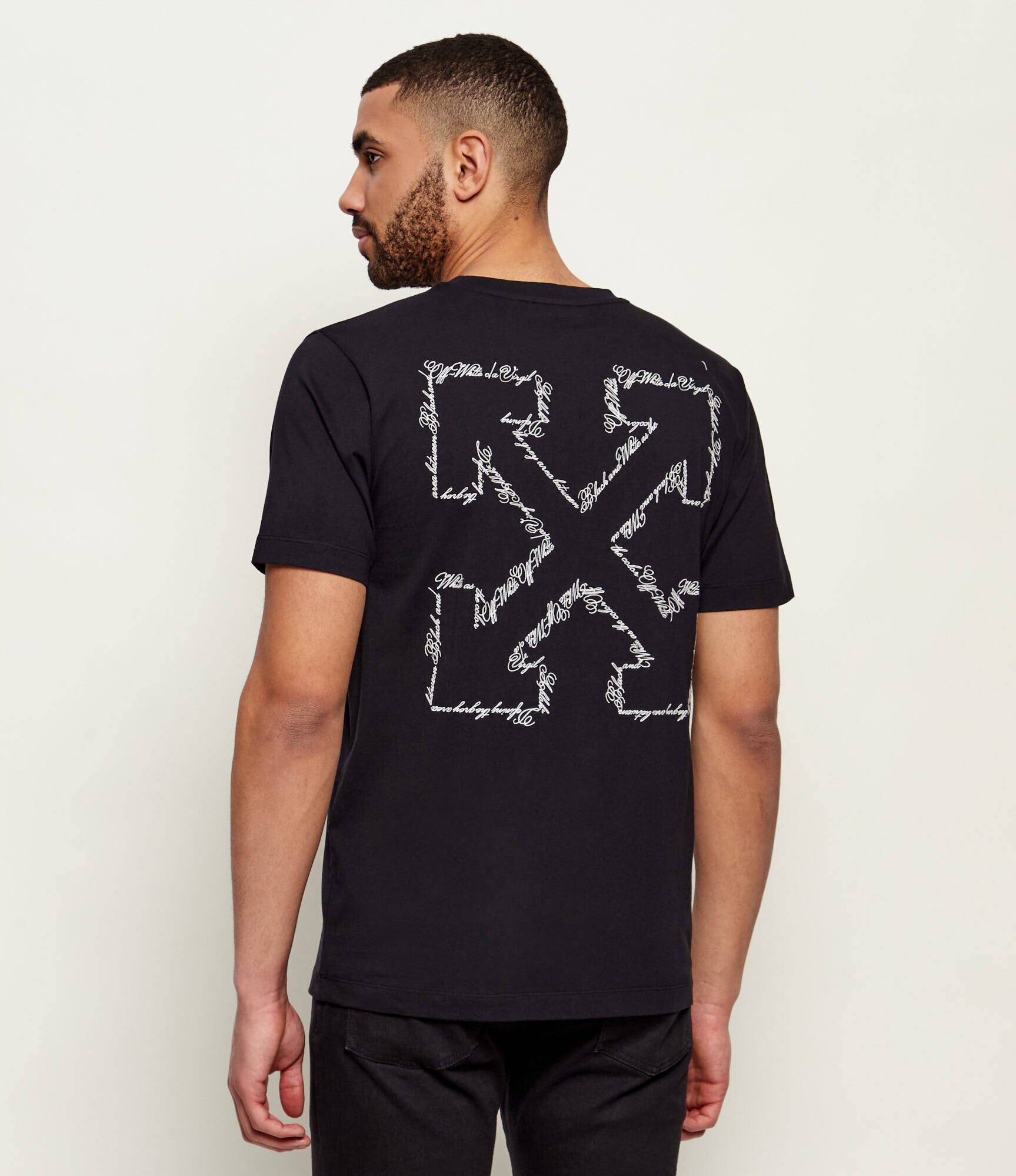 OFF-WHITE Tricou SCRIPT ARROW | Slim Fit