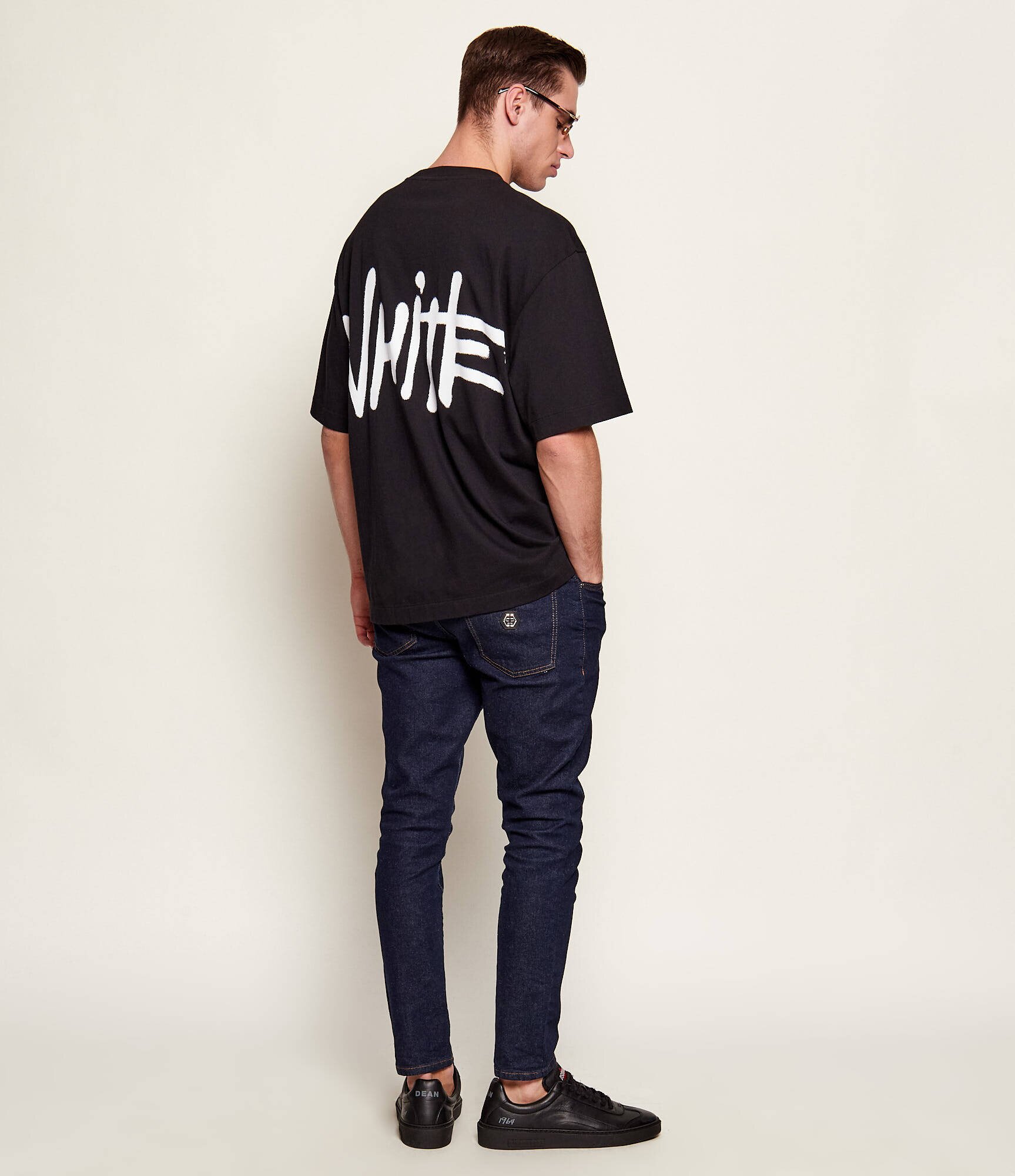 OFF-WHITE Tricou SHARED SPRAY LOGO | Relaxed fit