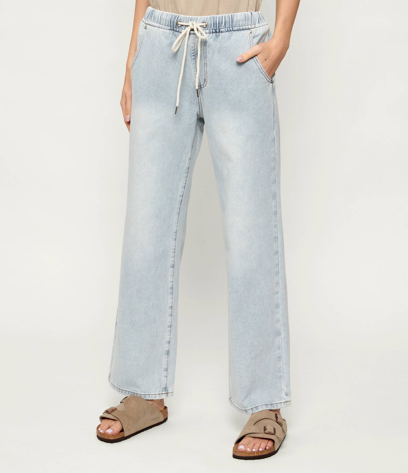 ONE TEASPOON Blugi ROADHOUSE | Relaxed fit | mid waist