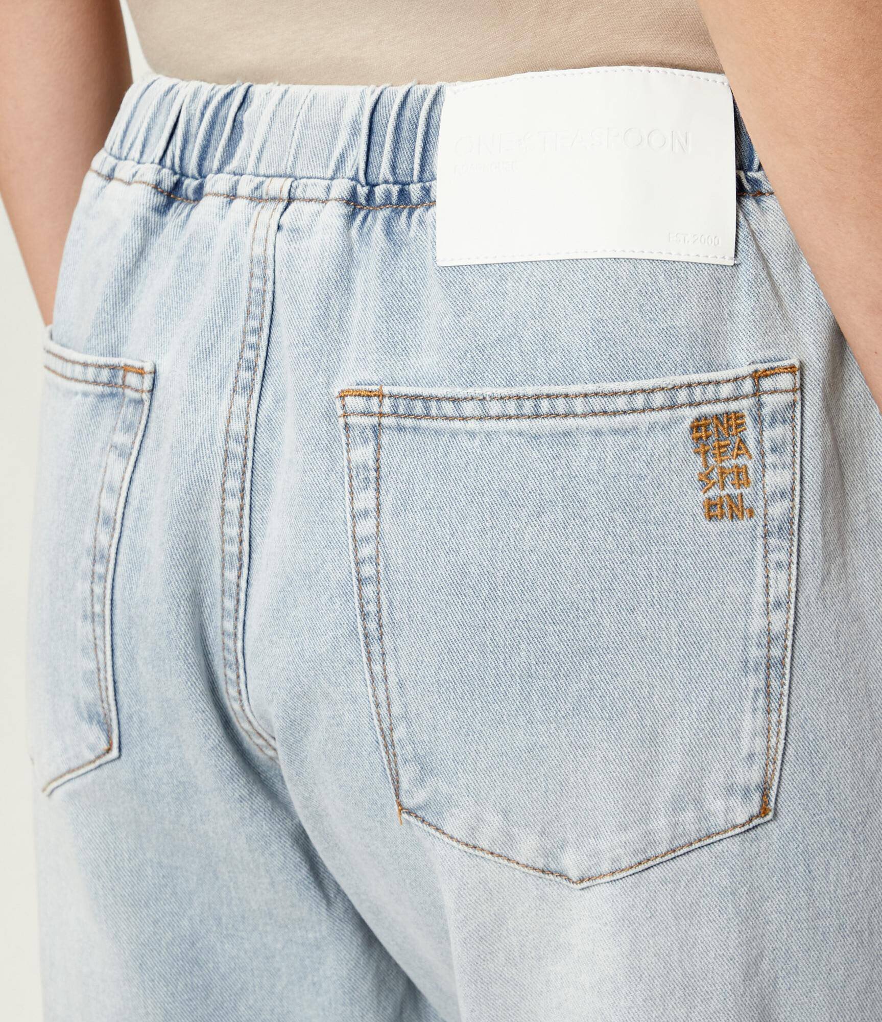 ONE TEASPOON Blugi ROADHOUSE | Relaxed fit | mid waist