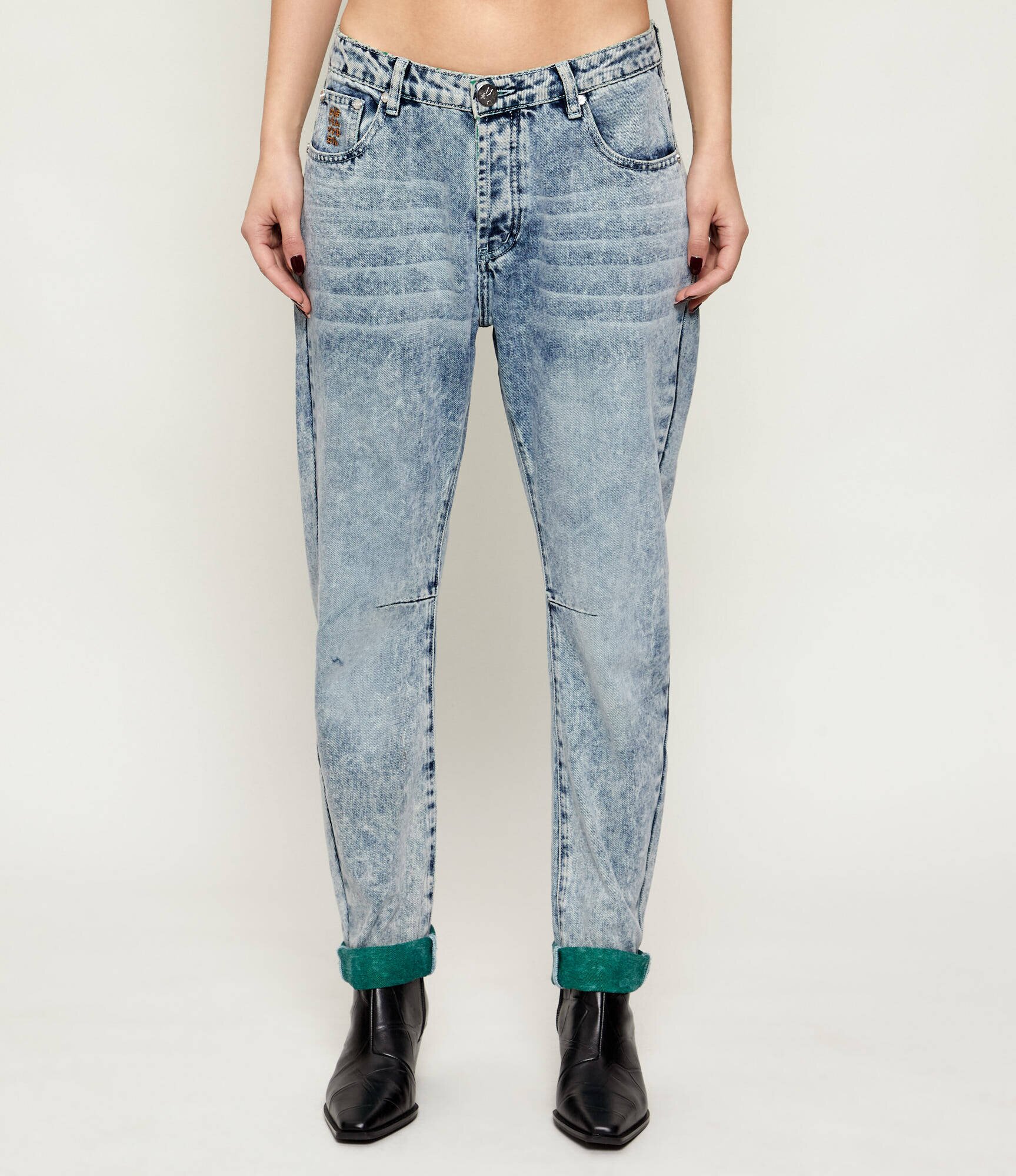 ONE TEASPOON Blugi SAINTS | Boyfriend fit | low waist