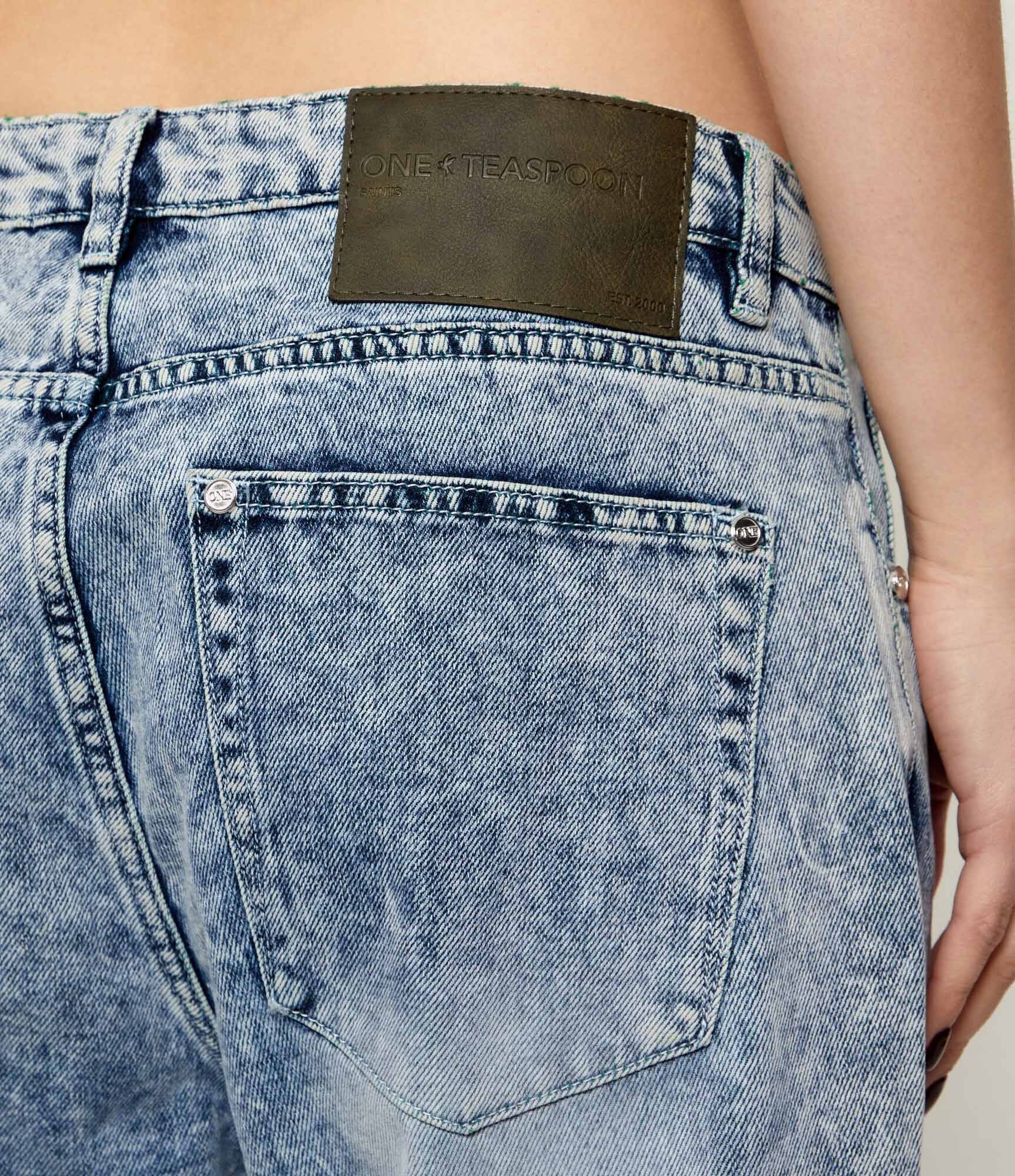 ONE TEASPOON Blugi SAINTS | Boyfriend fit | low waist