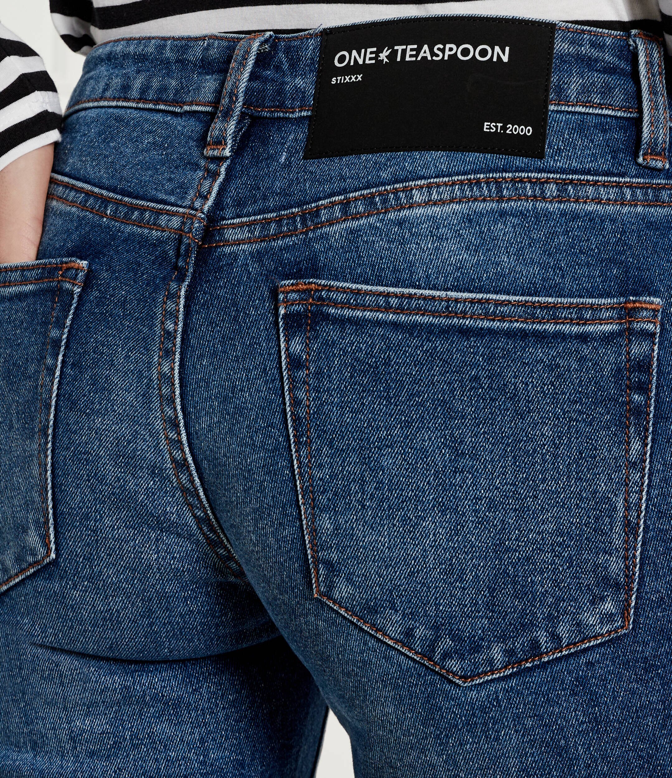 ONE TEASPOON Blugi | Slim Fit