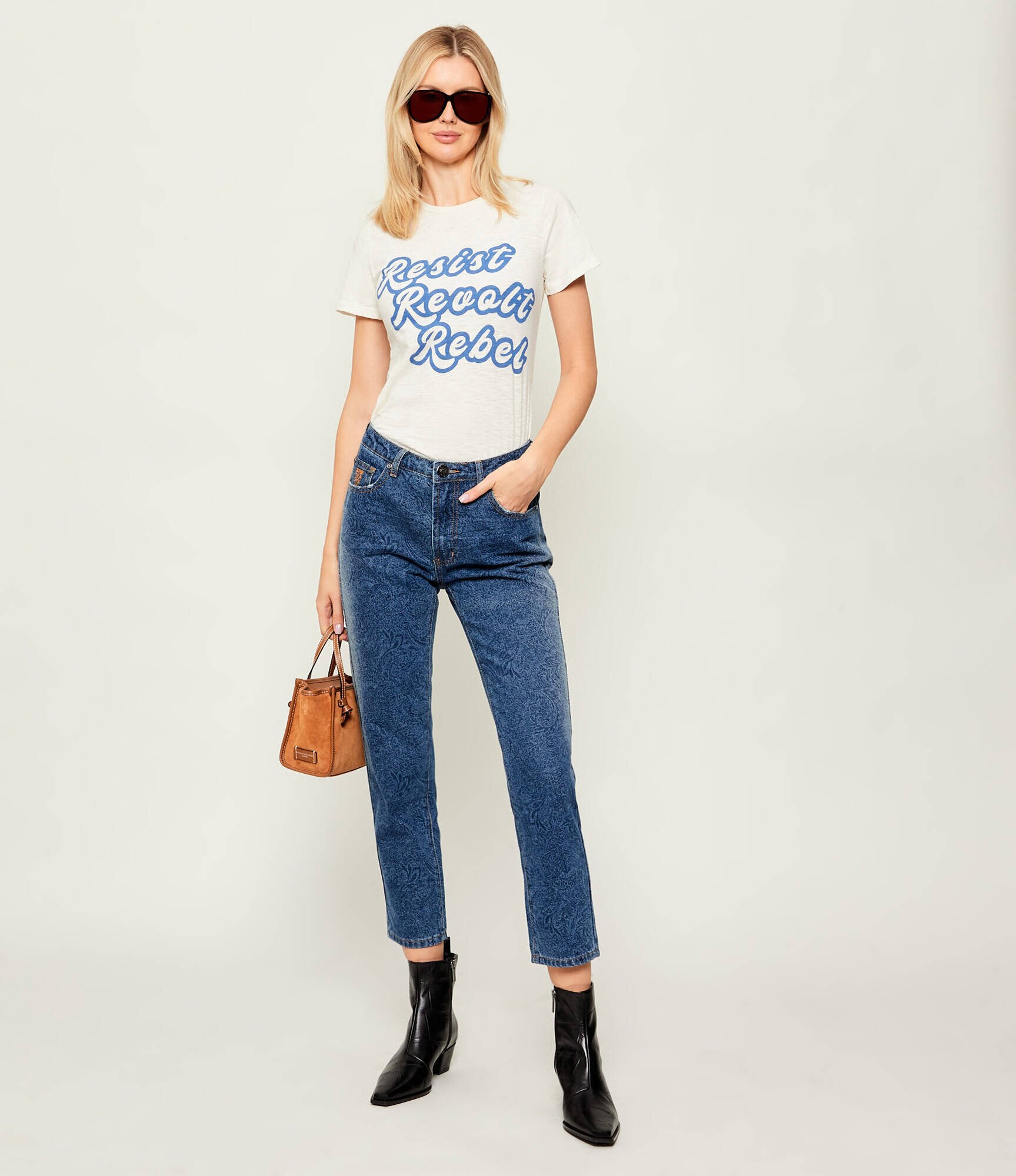 ONE TEASPOON Blugi SLIMS | Slim Fit | high waist