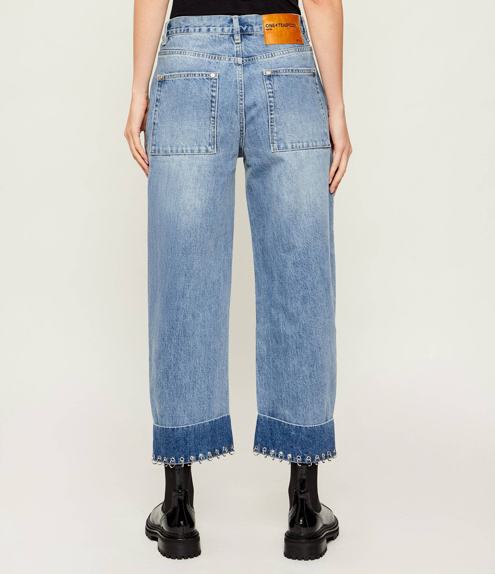 ONE TEASPOON Blugi SMITHS | Relaxed fit | low waist