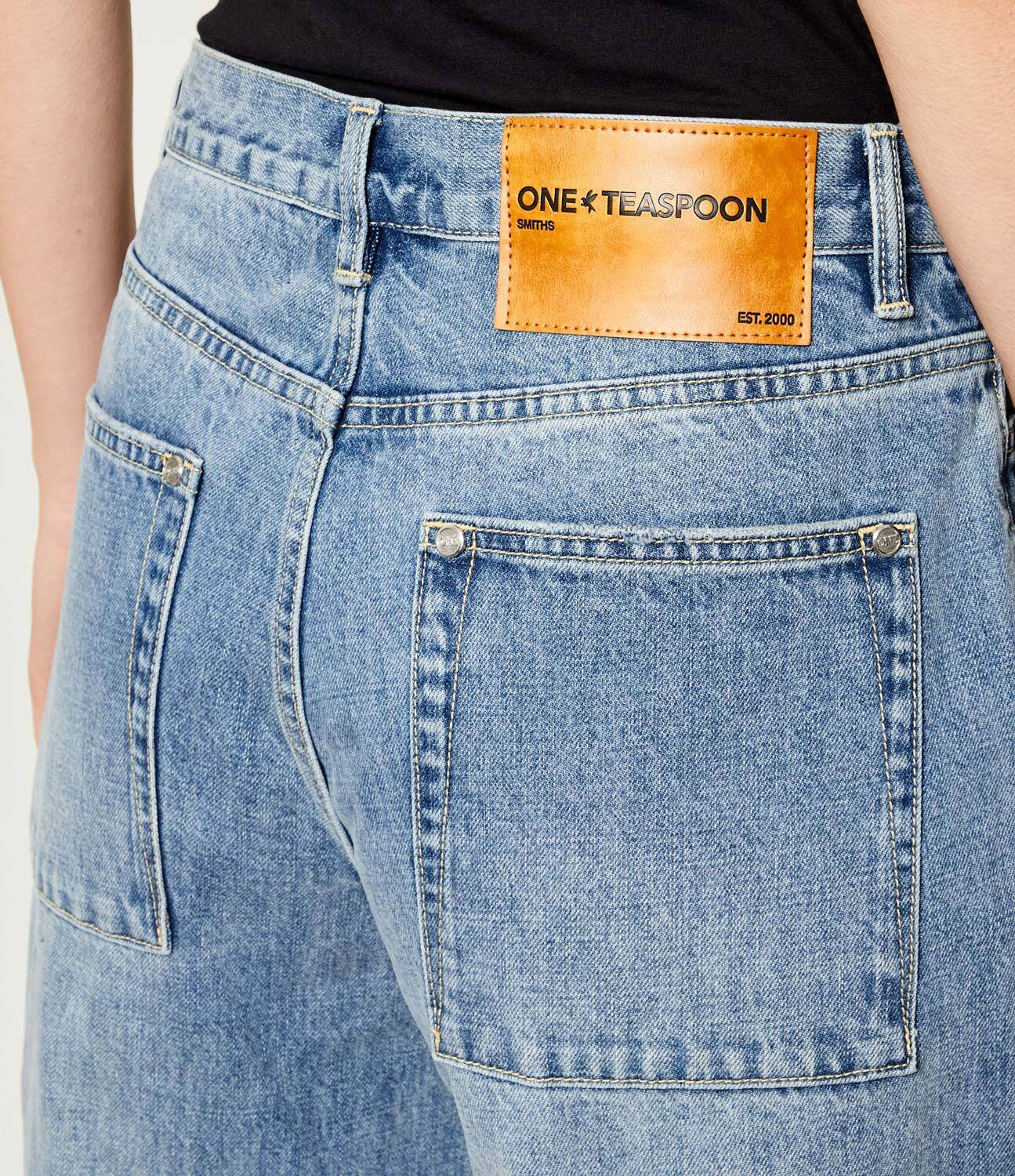 ONE TEASPOON Blugi SMITHS | Relaxed fit | low waist
