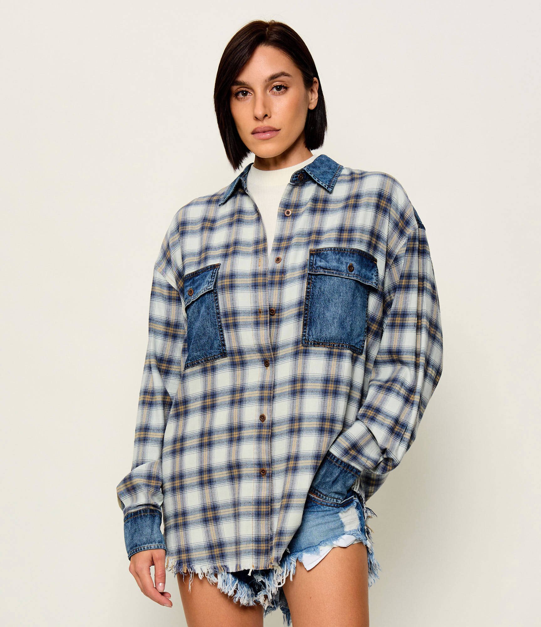 ONE TEASPOON Cămașă | Oversize fit