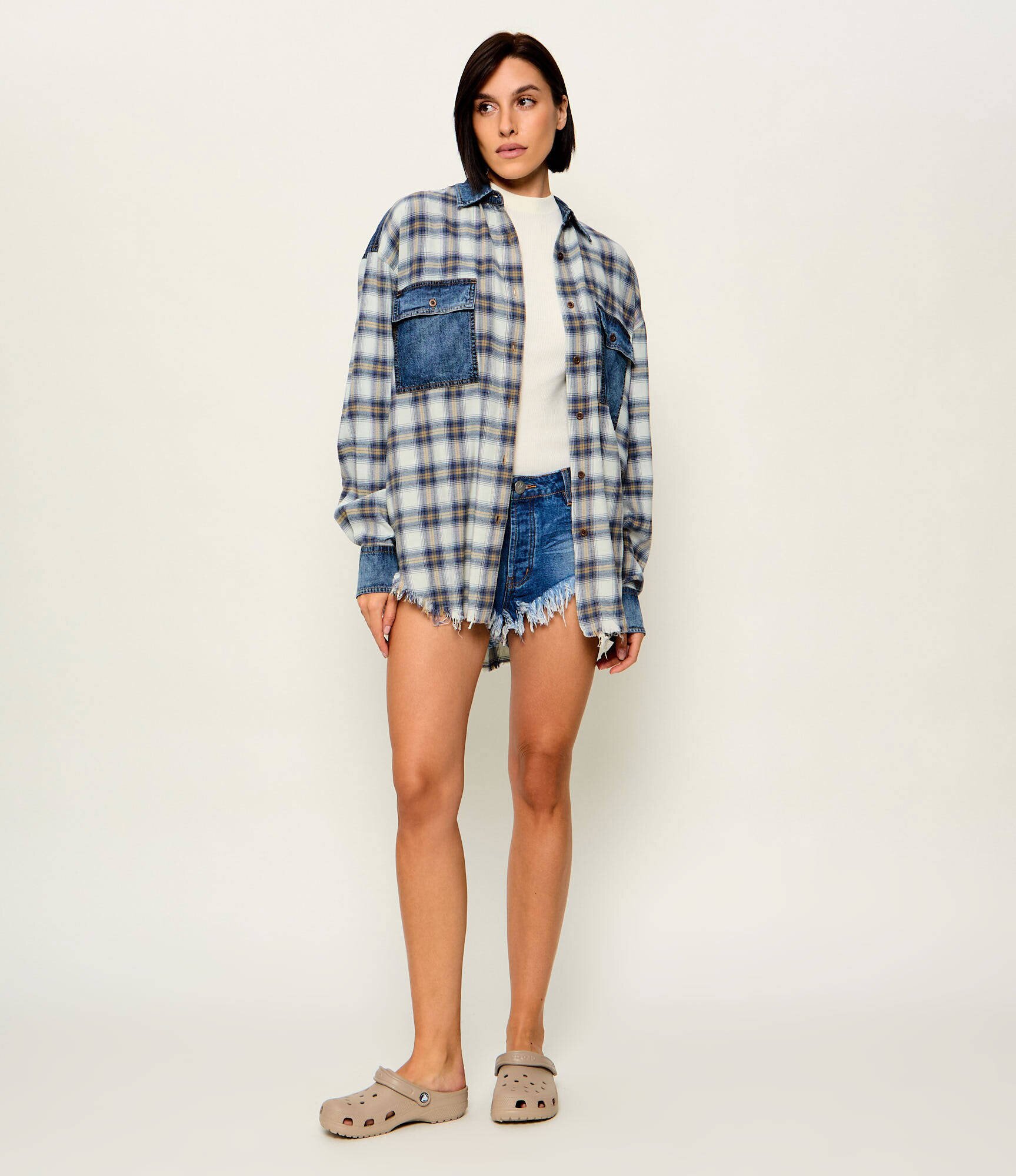 ONE TEASPOON Cămașă | Oversize fit