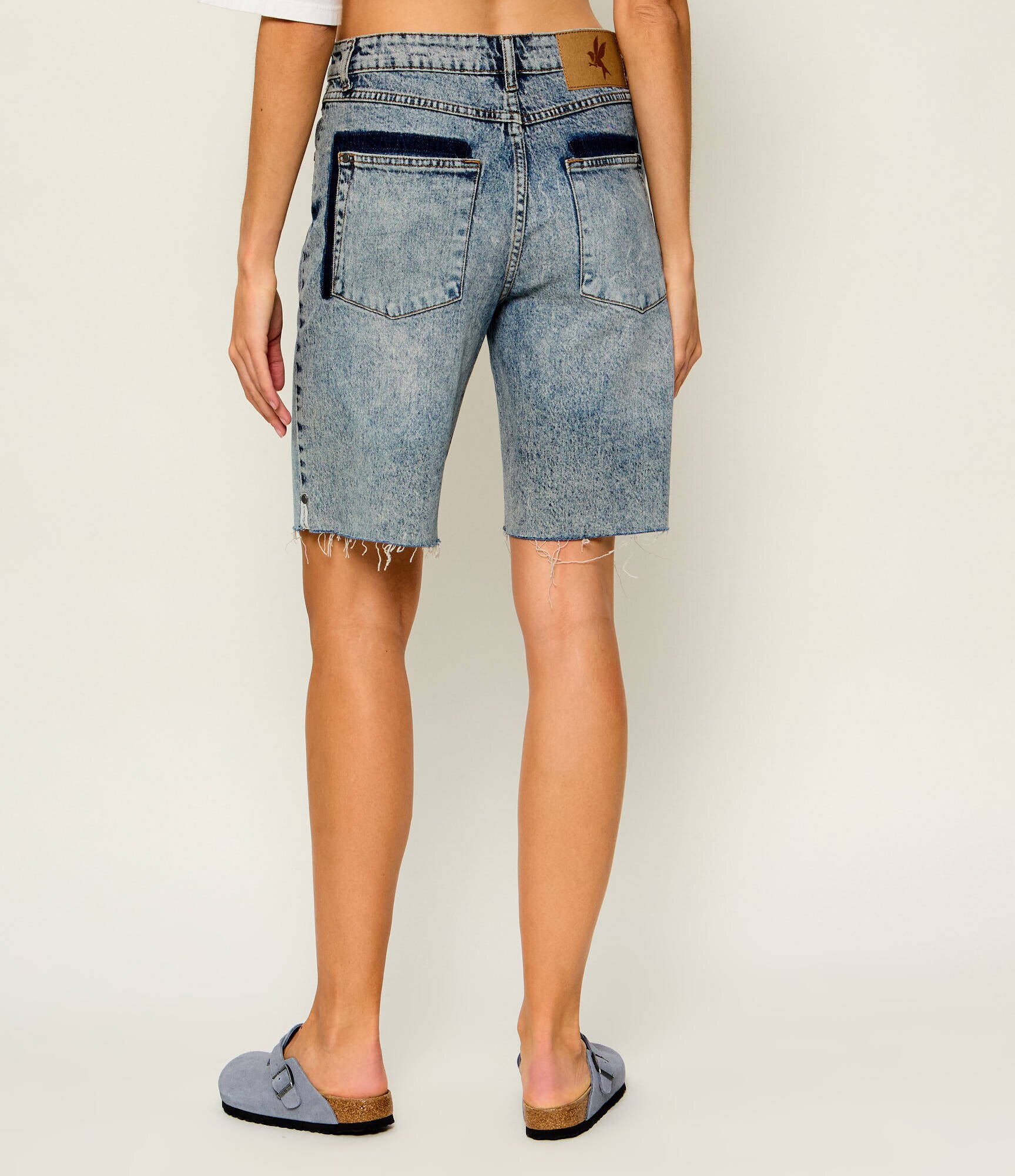 ONE TEASPOON De blugi bermude Le Cats | Boyfriend fit | mid waist
