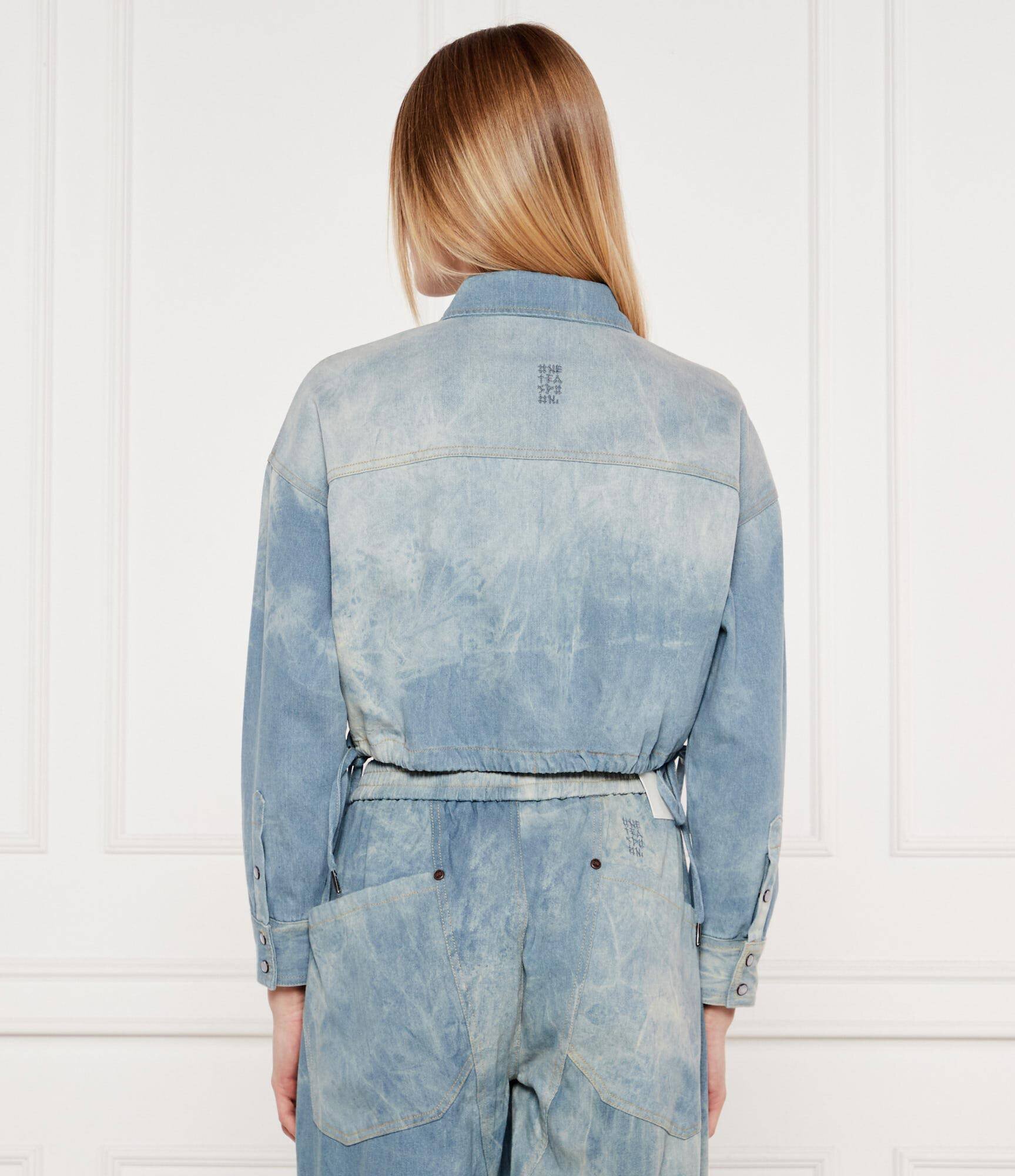 ONE TEASPOON De blugi cămașă BUBBLE | Cropped Fit