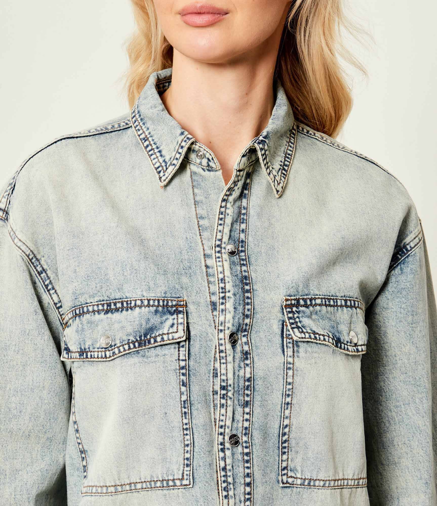 ONE TEASPOON De blugi cămașă ESSENTIAL | Oversize fit