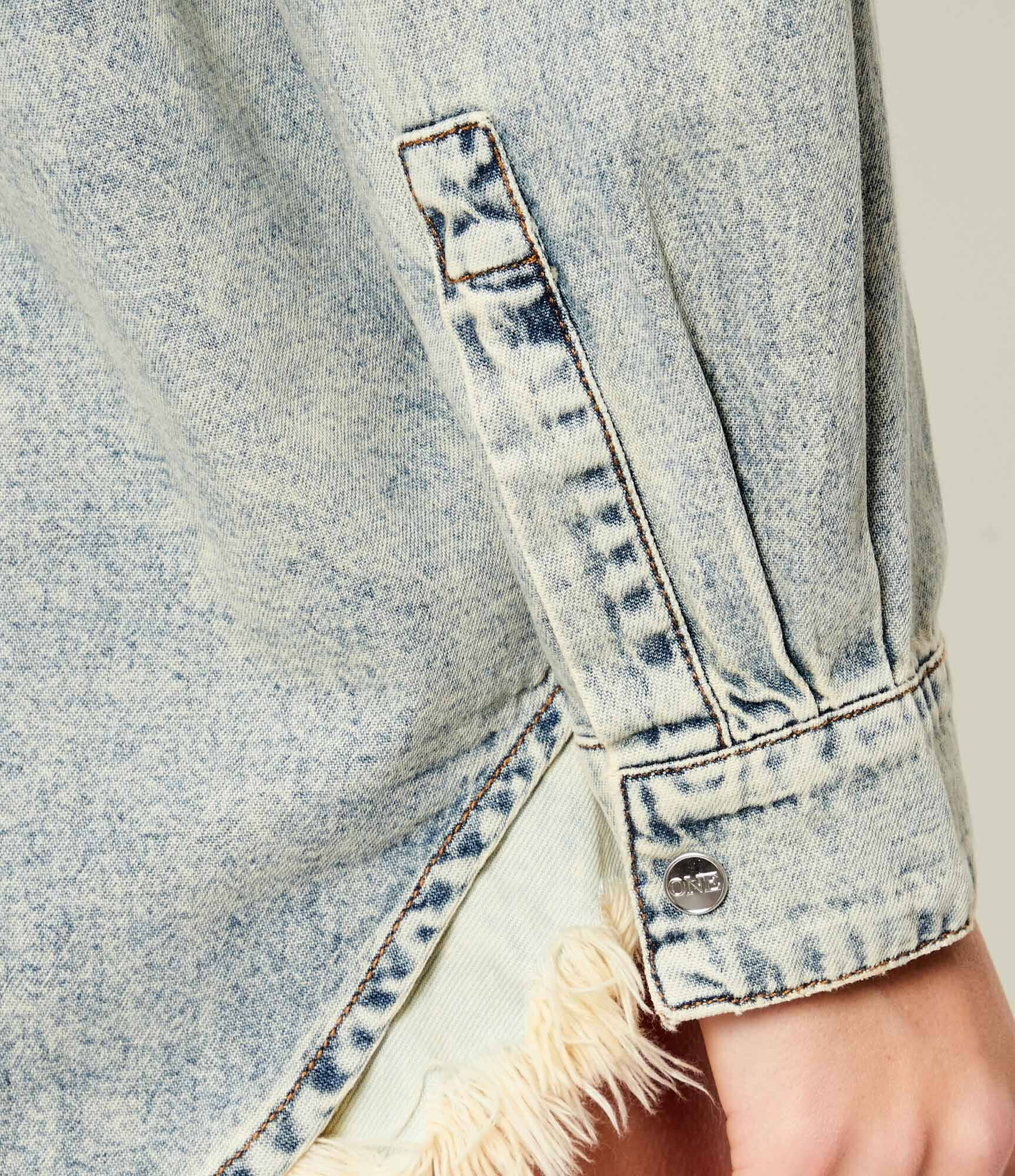 ONE TEASPOON De blugi cămașă ESSENTIAL | Oversize fit