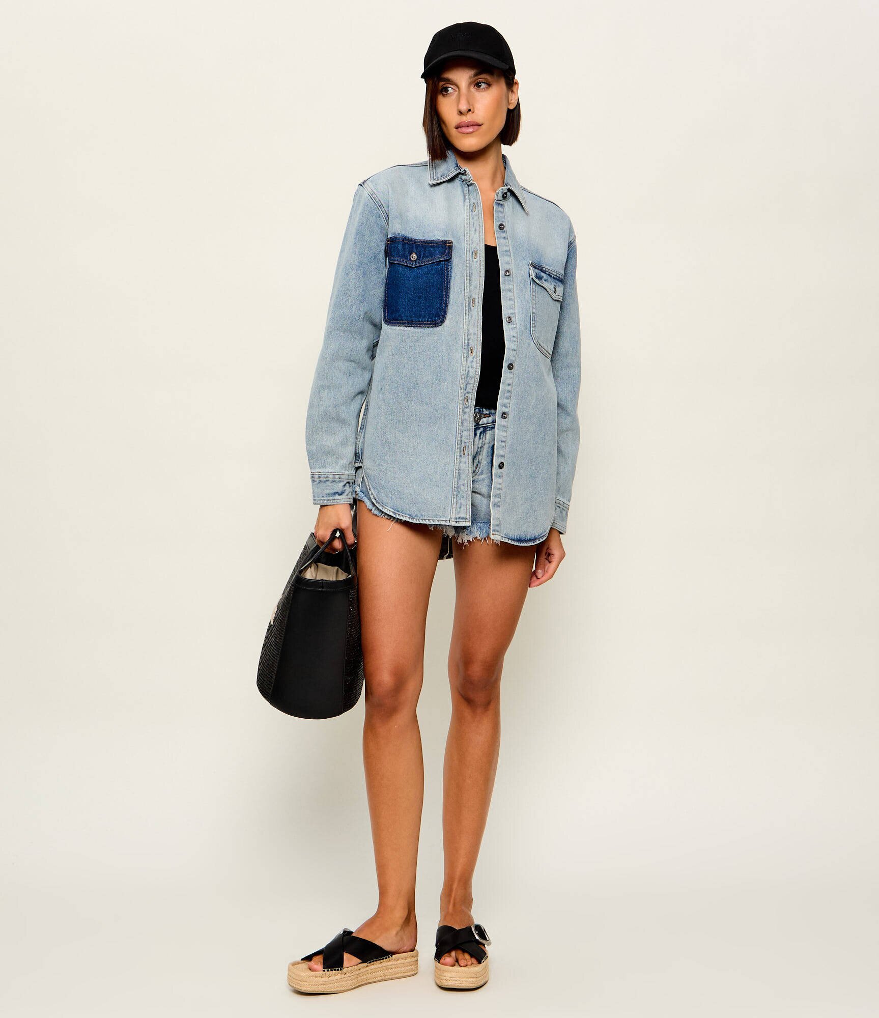 ONE TEASPOON De blugi cămașă Saint Tropez | Relaxed fit