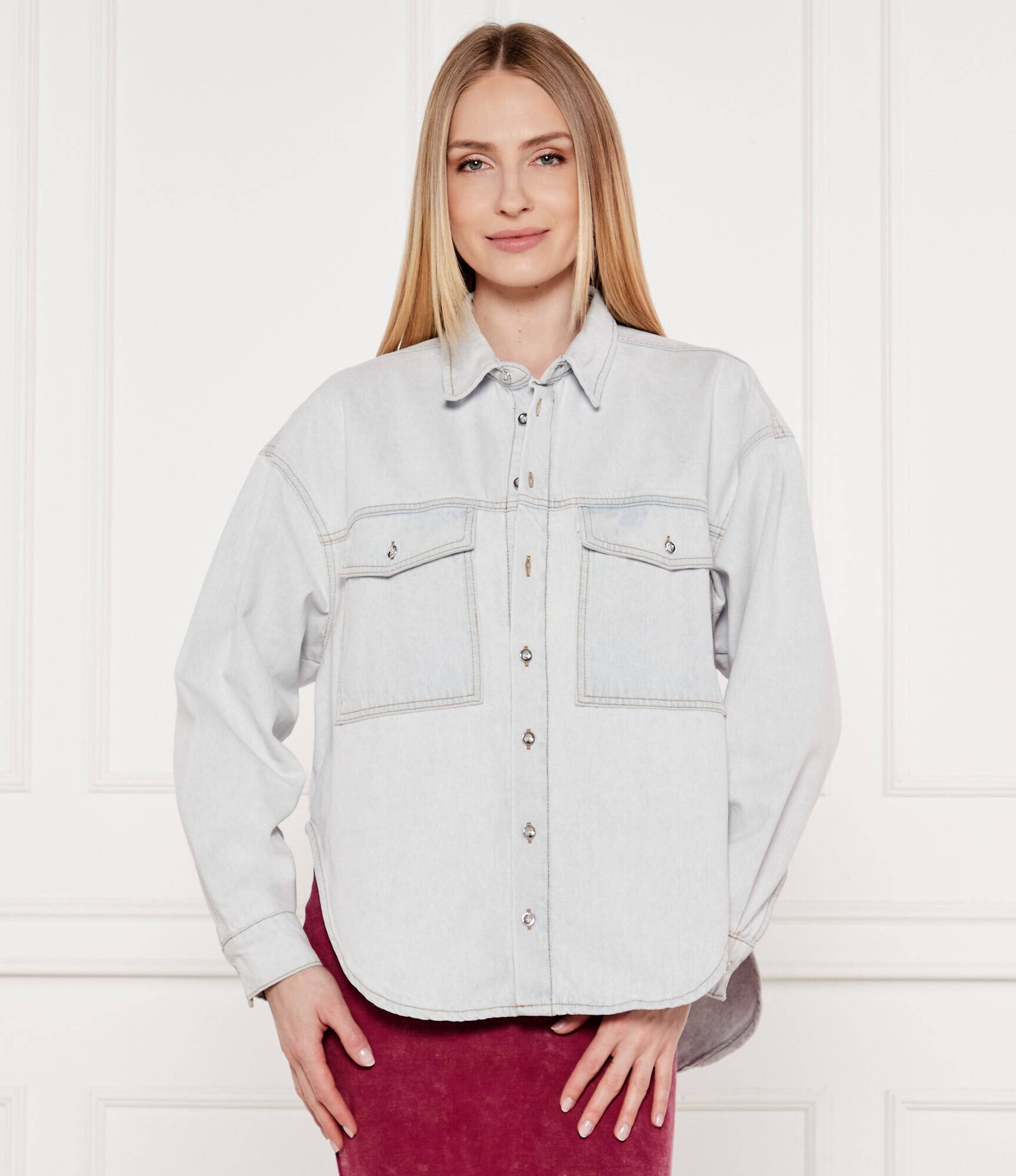 ONE TEASPOON De blugi cămașă Smiley Daria | Relaxed fit