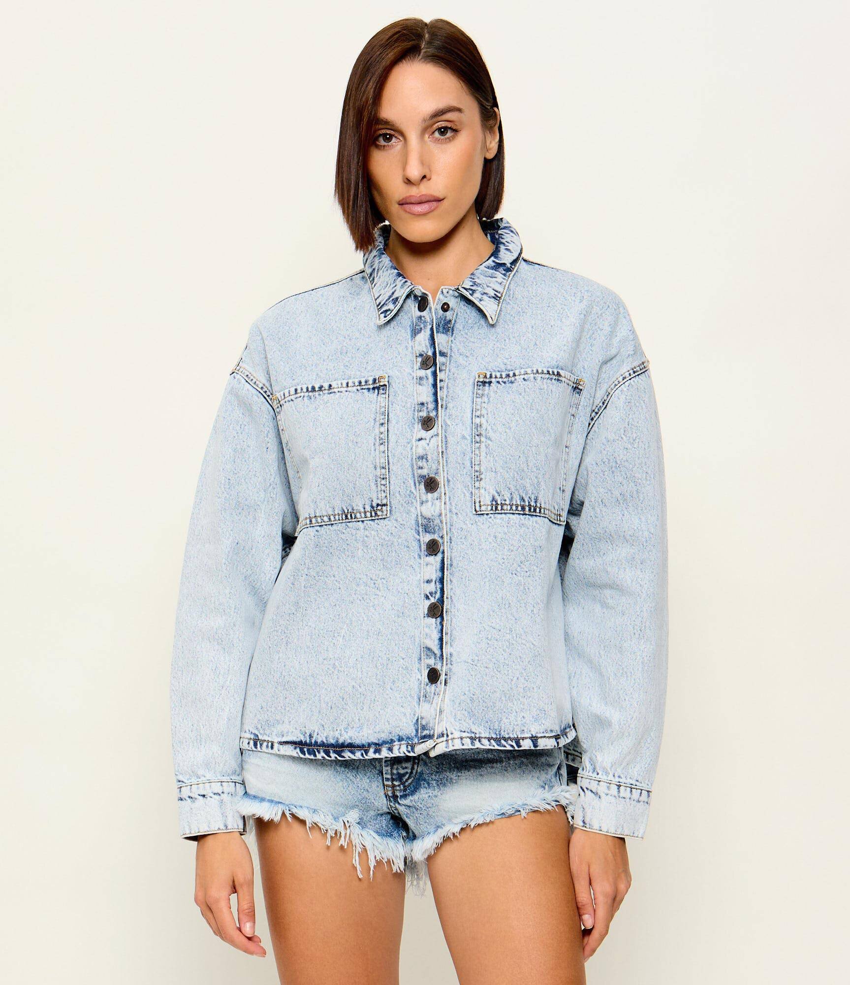 ONE TEASPOON De blugi geacă Je T''Aime | Loose fit