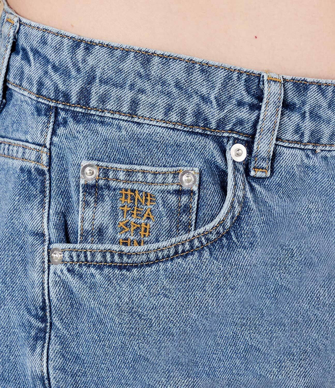 ONE TEASPOON De blugi pantaloni scurți Bandit | Loose fit | low waist