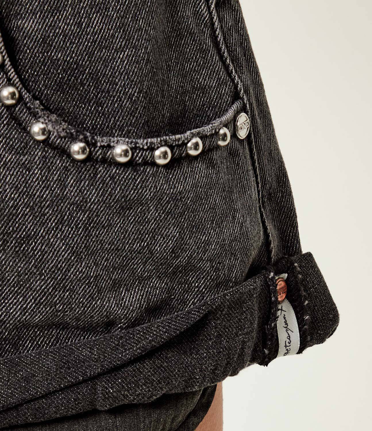ONE TEASPOON De blugi pantaloni scurți BANDITS | Slim Fit