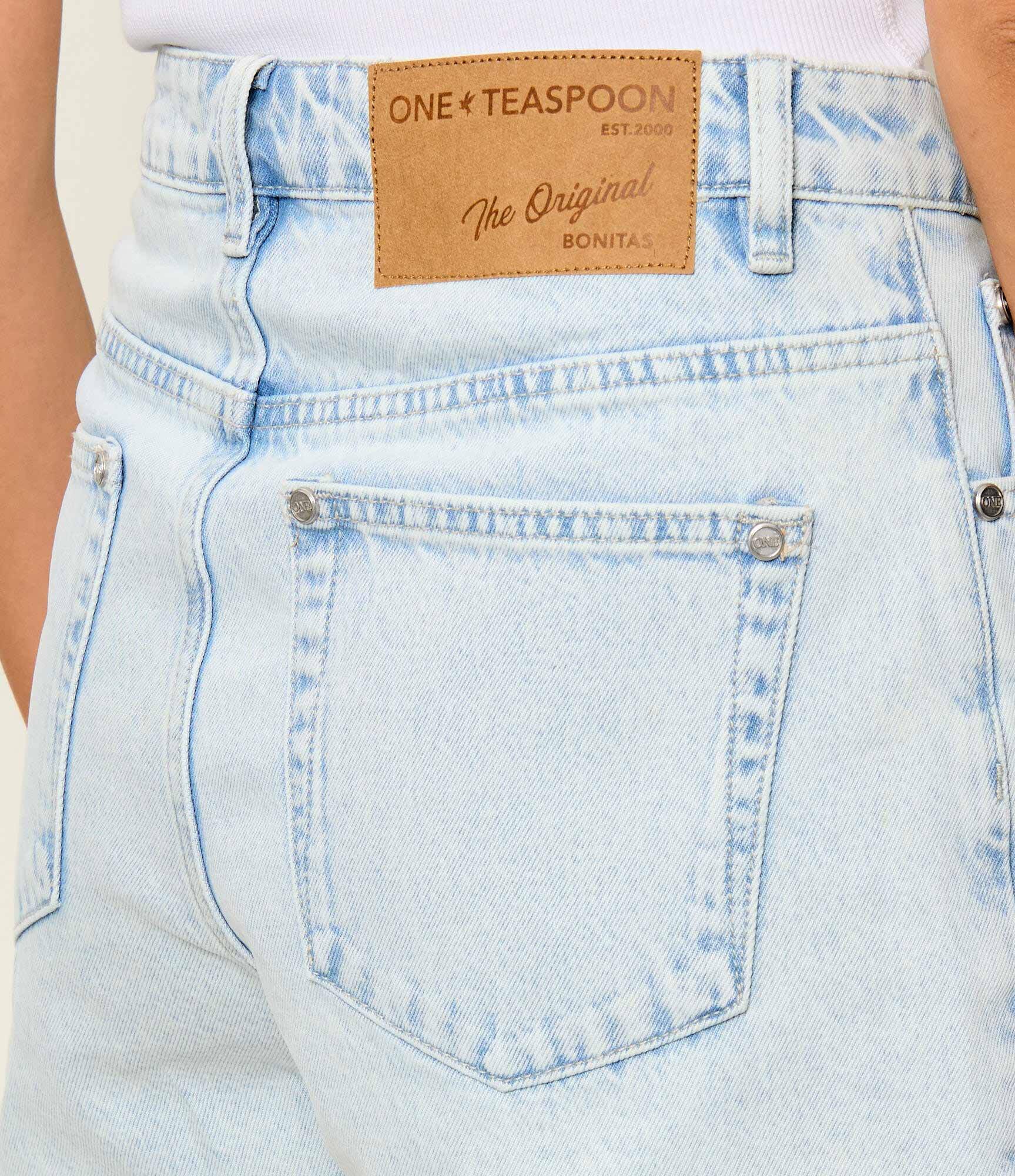 ONE TEASPOON De blugi pantaloni scurți Bonitas | regular fit | high waist