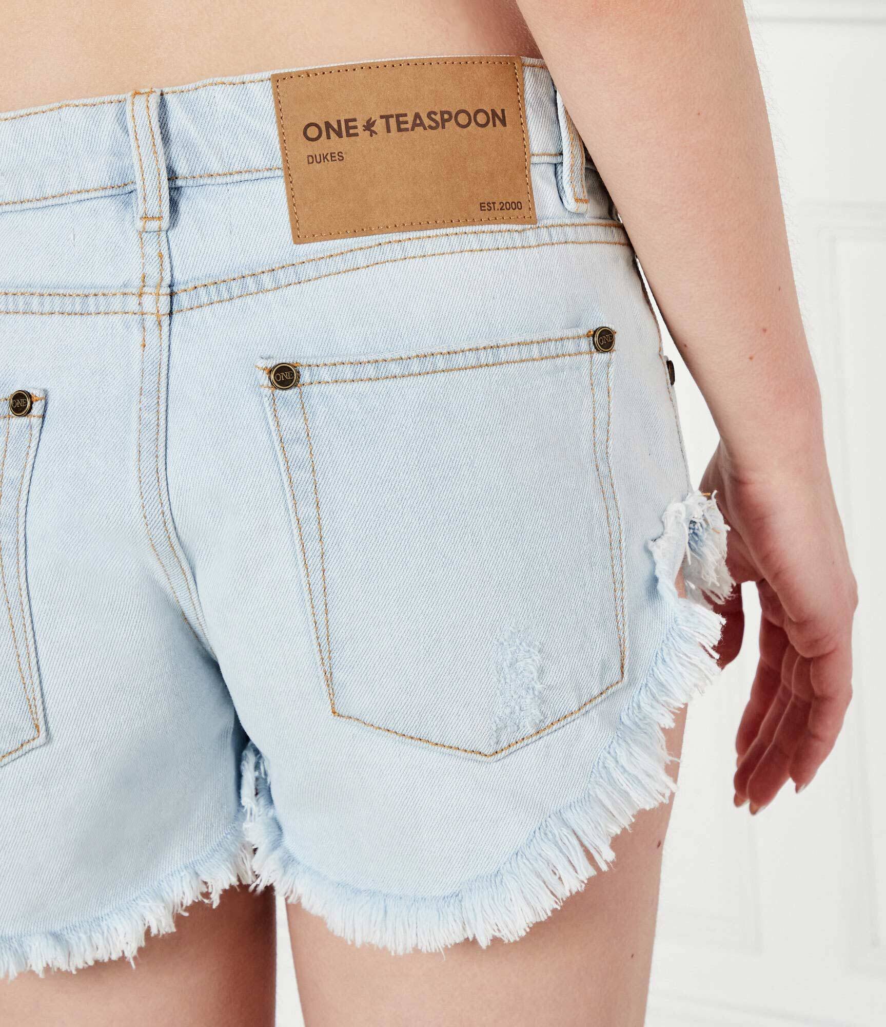 ONE TEASPOON De blugi pantaloni scurți DUKES | Loose fit | low waist