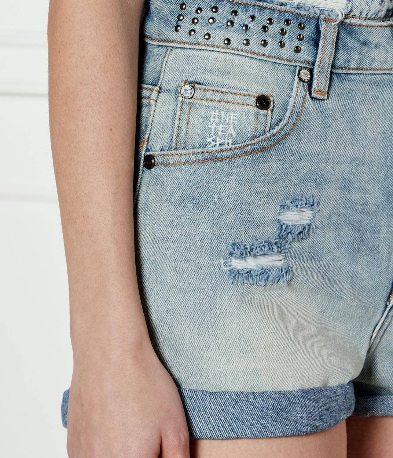 ONE TEASPOON De blugi pantaloni scurți ICON BANDITS | Relaxed fit | high waist