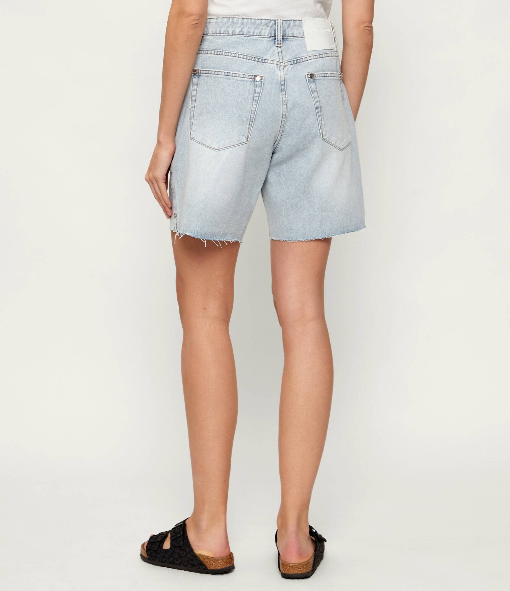 ONE TEASPOON De blugi pantaloni scurți JACKSONS | Relaxed fit | mid waist