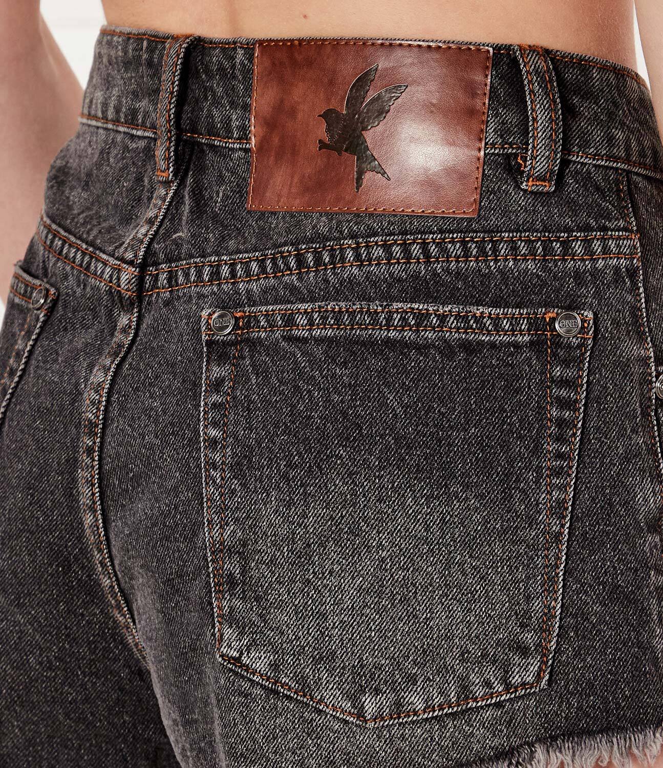 ONE TEASPOON De blugi pantaloni scurți RENEGADES | Regular Fit | high waist