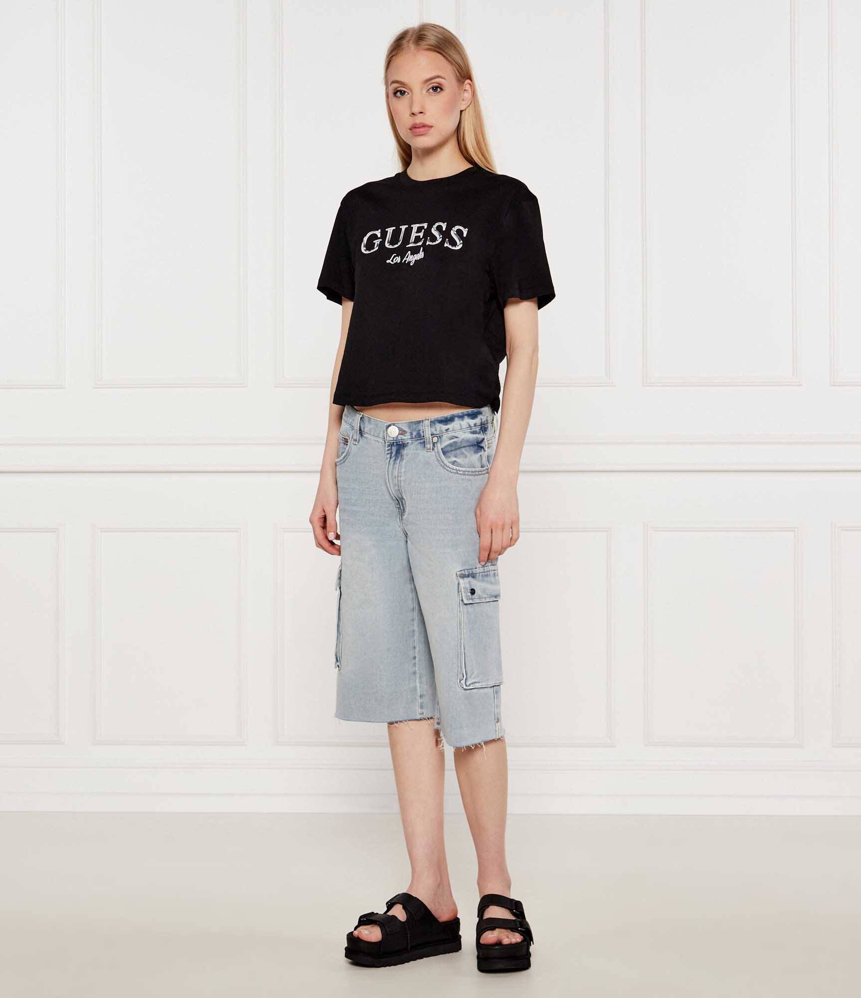 ONE TEASPOON De blugi pantaloni scurți SKATER GIRL | Loose fit